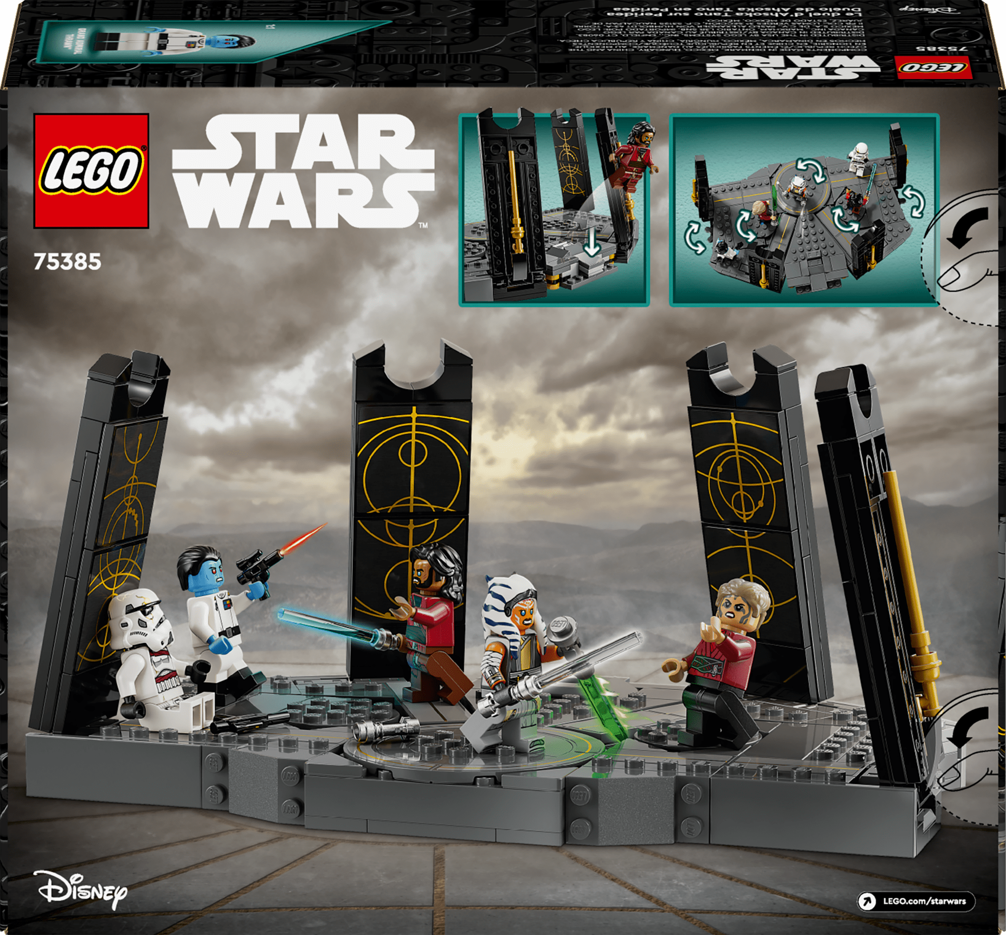 LEGO Star Wars Ahsoka Tano s Duel on Peridea 75385 Mastermind Toys