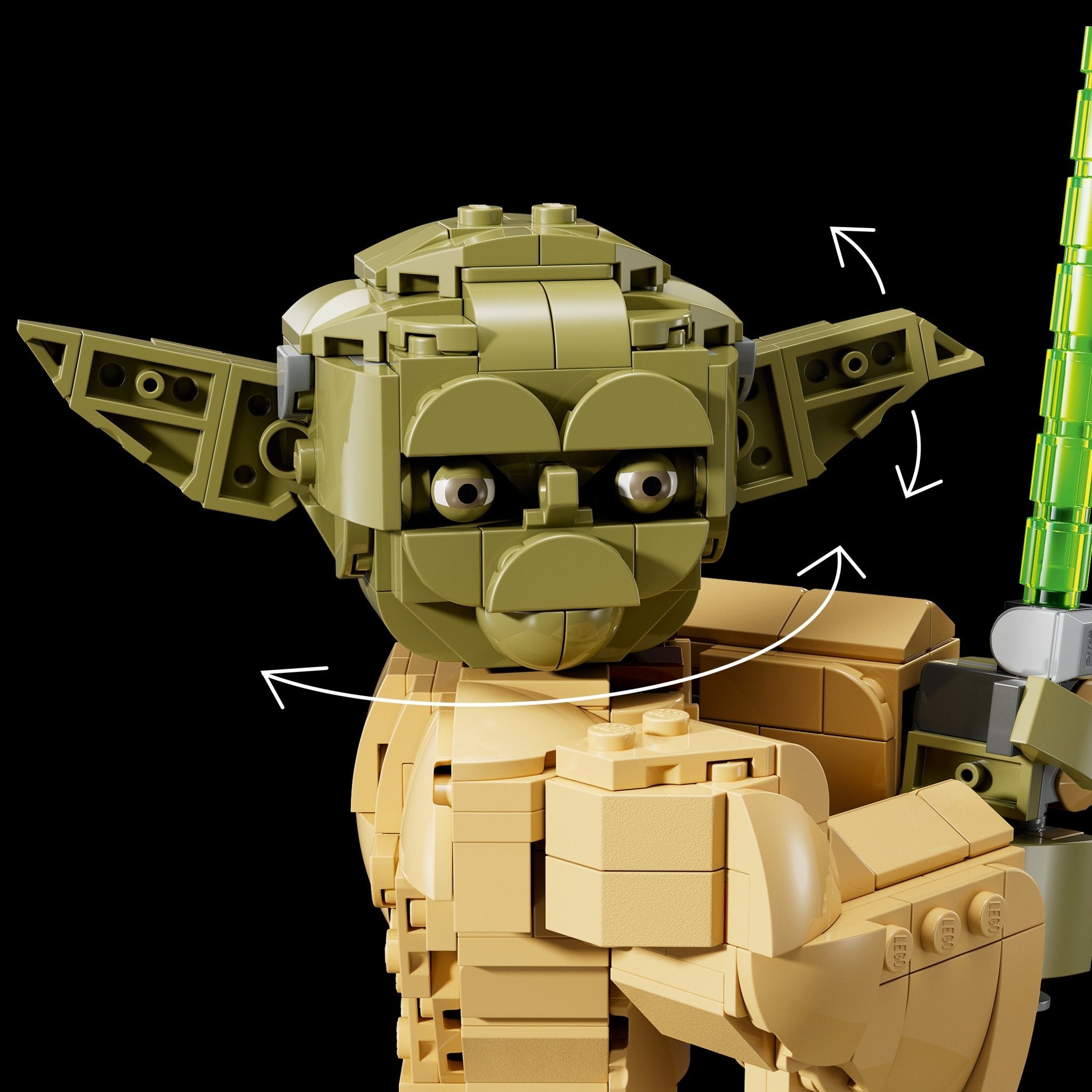 LEGO Star Wars: Attack of the Clones Yoda Bust 75438 - Mastermind Toys___253744
