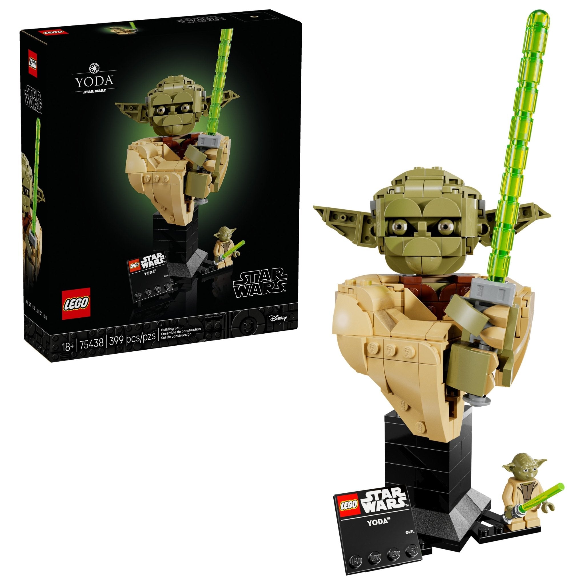 LEGO Star Wars: Attack of the Clones Yoda Bust 75438 - Mastermind Toys___253744