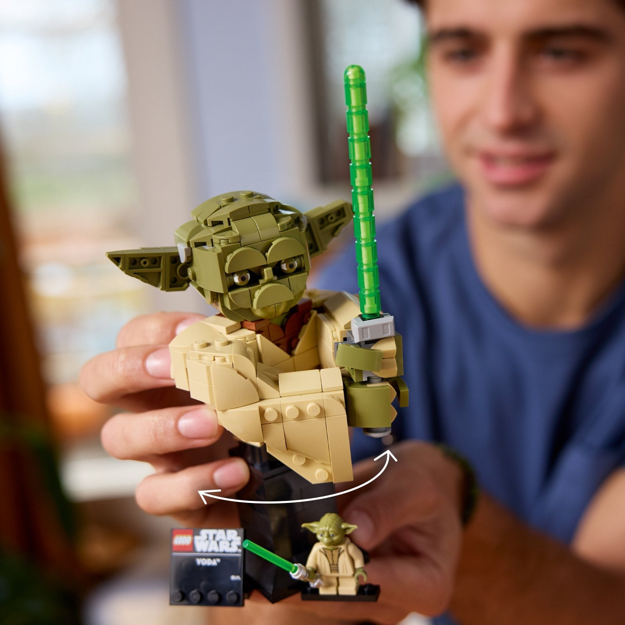 LEGO Star Wars: Attack of the Clones Yoda Bust 75438 - Mastermind Toys___253744