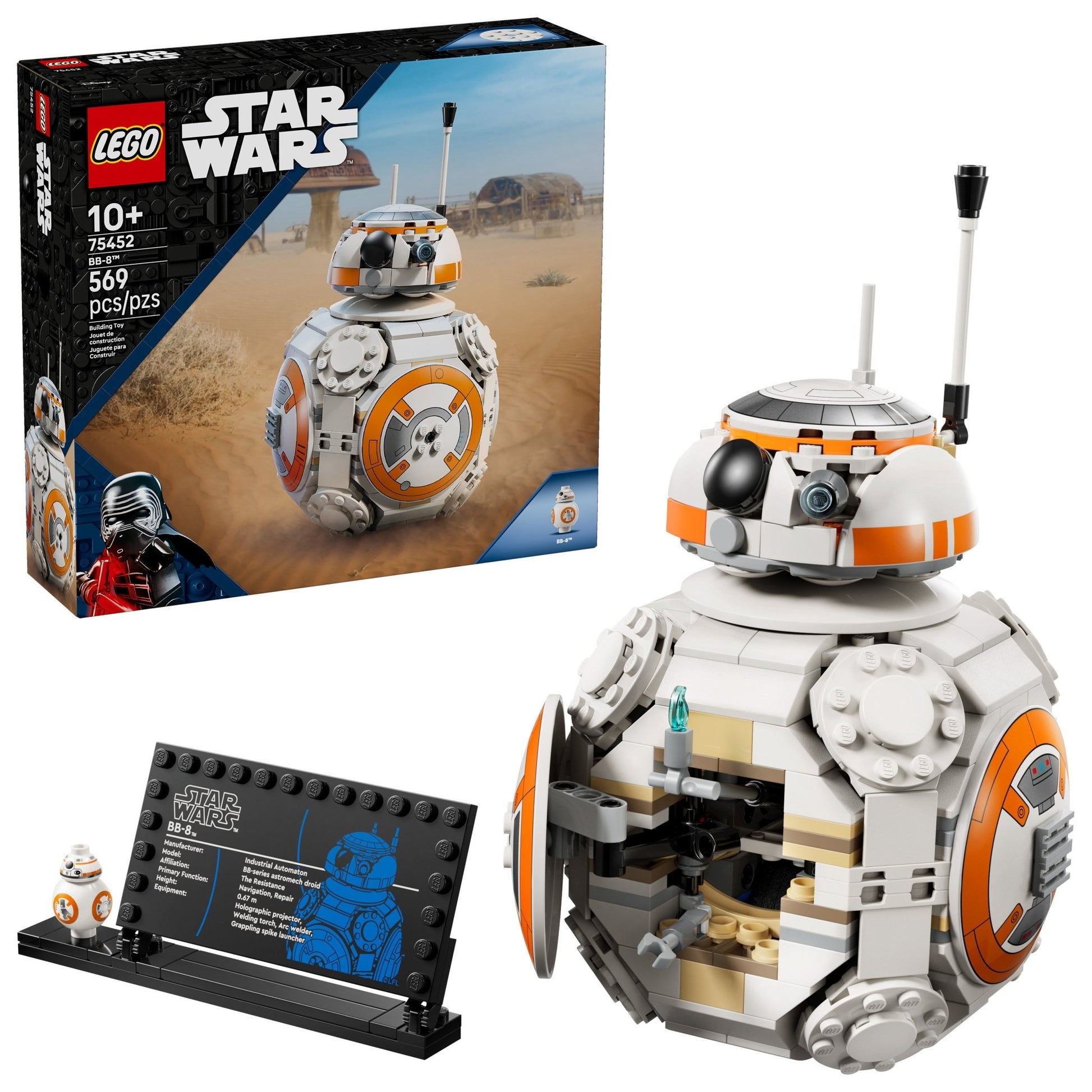 LEGO® Star Wars™ BB - 8™ Astromech Droid 75452 - Mastermind Toys___249573