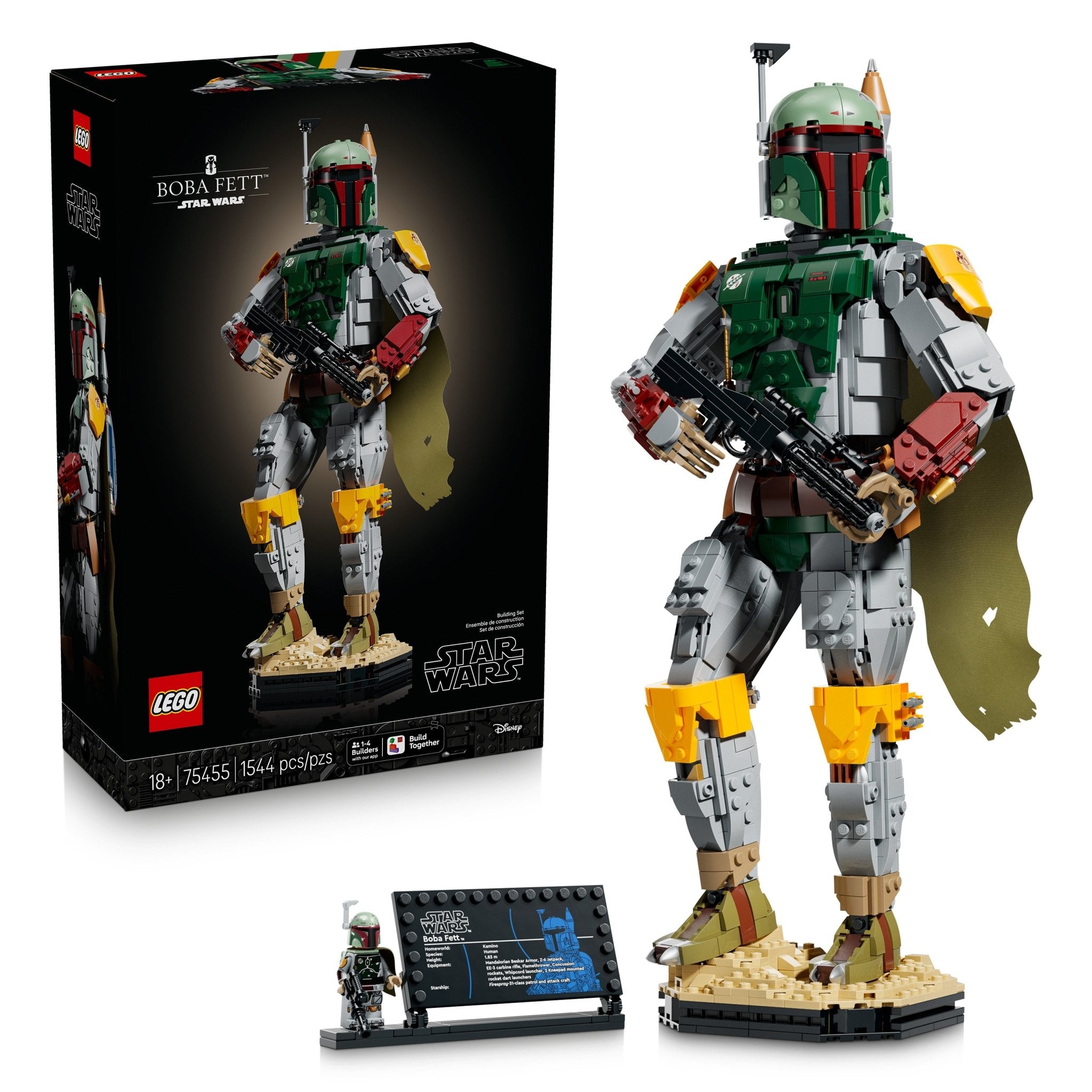 LEGO® Star Wars Boba Fett Building Set 75455 - Mastermind Toys___253882