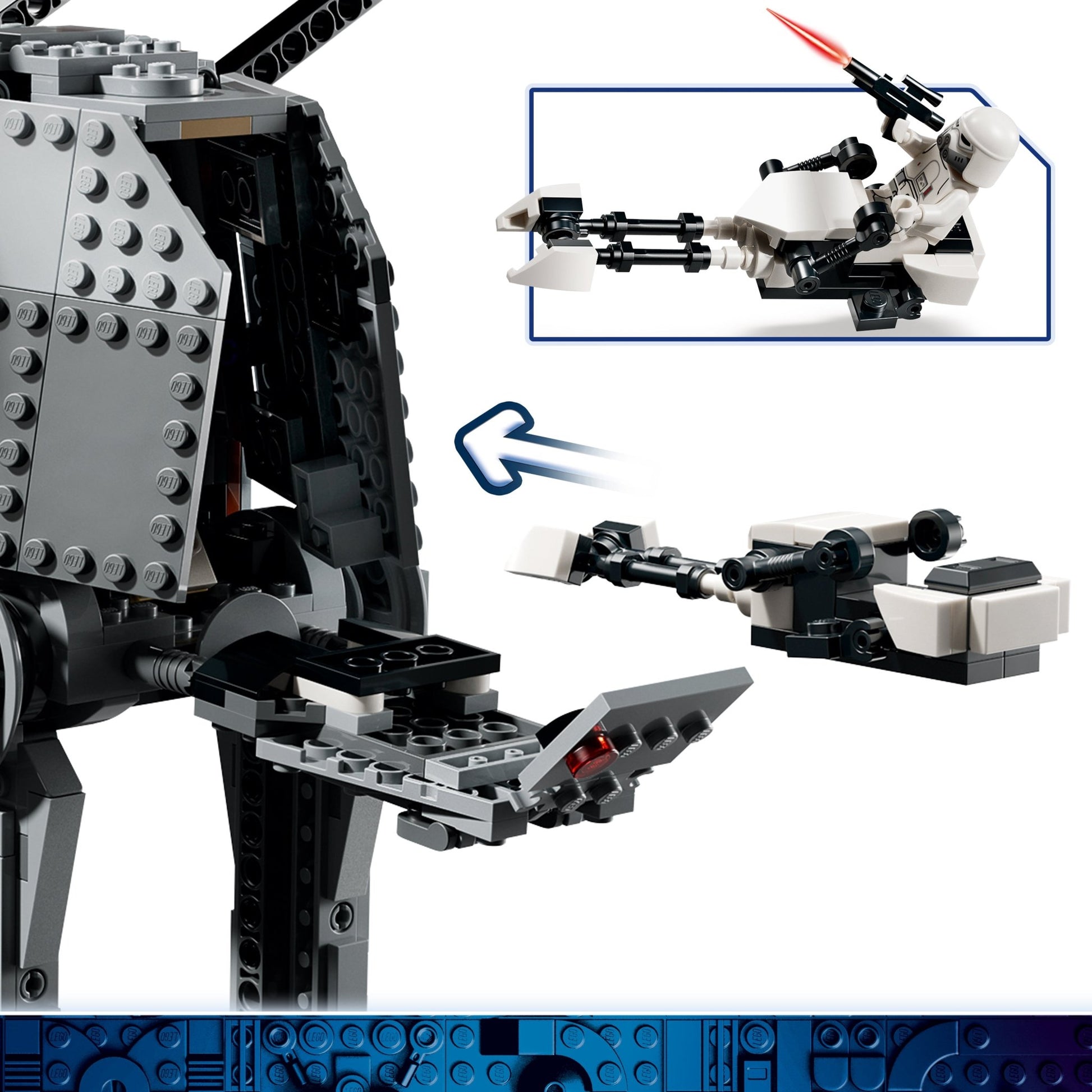 LEGO® Star Wars Imperial Remnant AT-AT with INT-4 75454 - Mastermind Toys___253881