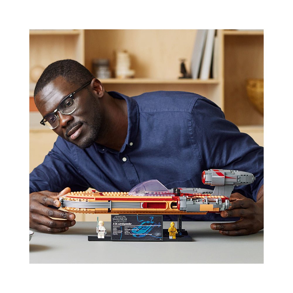 LEGO Star Wars Luke Skywalker’s Landspeeder 75341 Building Kit (1,890 Pieces) - Mastermind Toys___226871