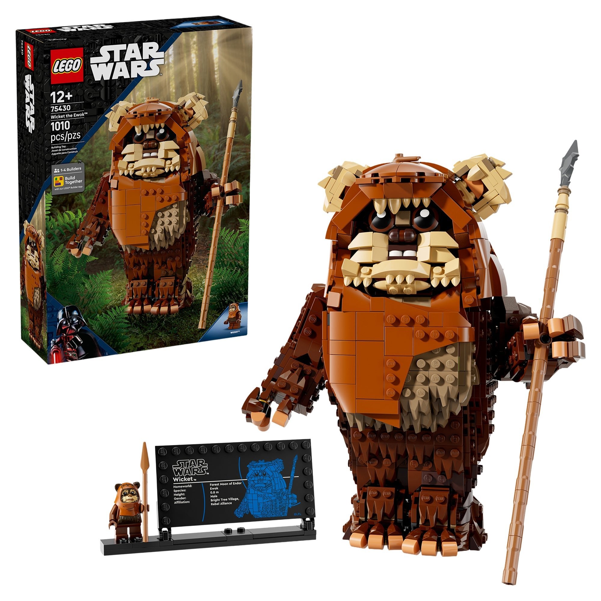 LEGO® Star Wars: Return of the Jedi™ Wicket the Ewok™, Buildable Model Kit 75430 - Mastermind Toys___246783