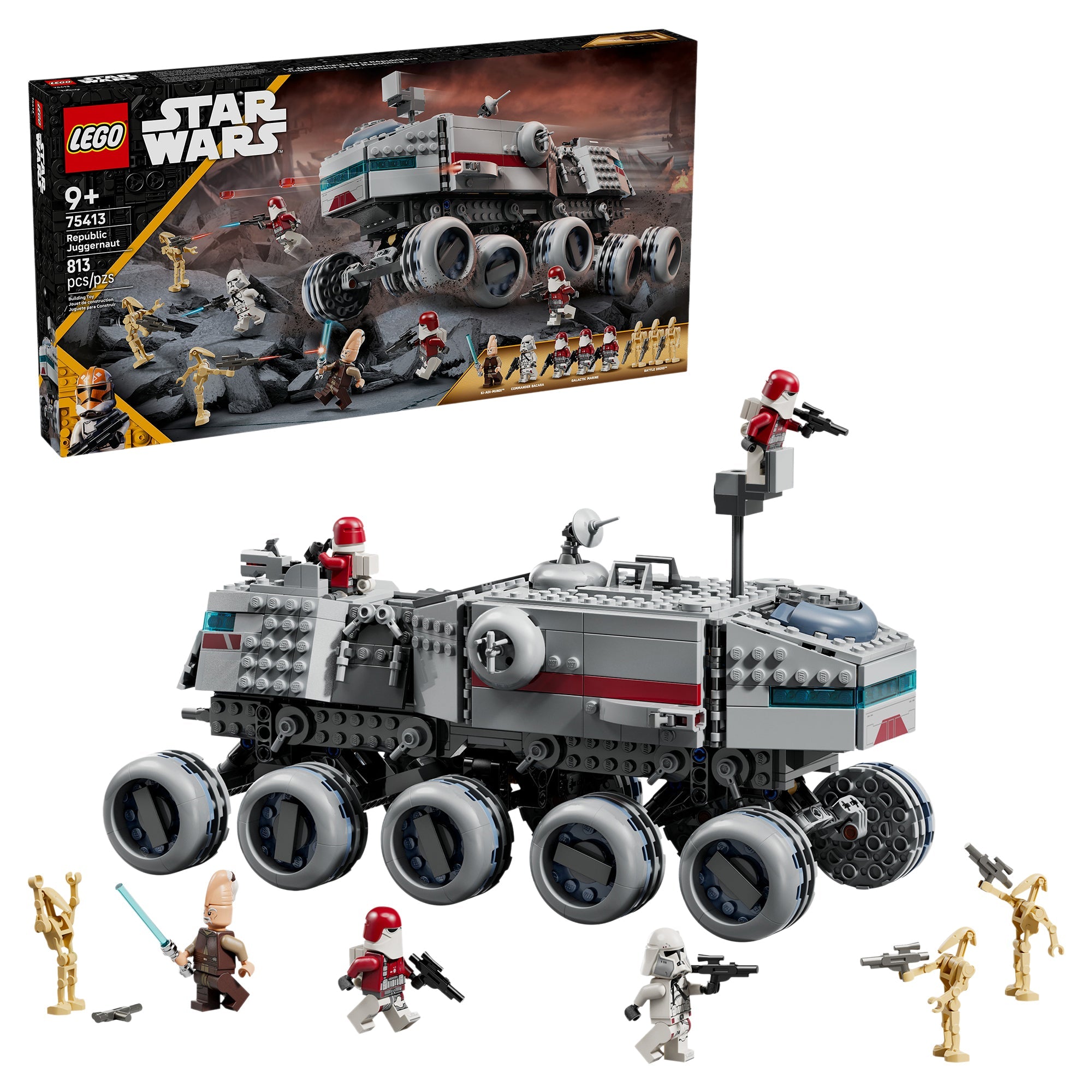 LEGO® Star Wars: The Clone Wars™ Republic Juggernaut Set 75413 - Mastermind Toys___246784