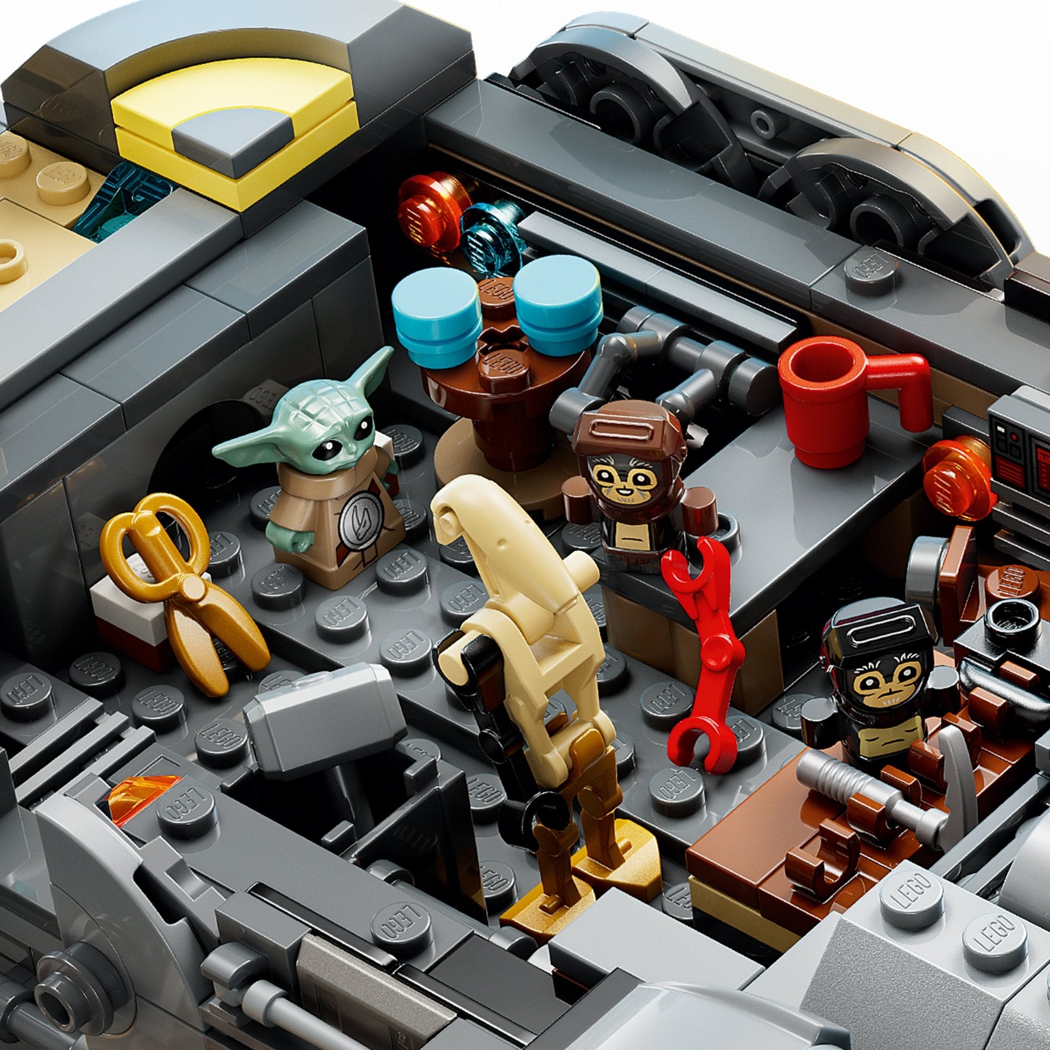 LEGO Star Wars: The Mandalorian and Grogu Anzellan Starship 75445 - Mastermind Toys___253747