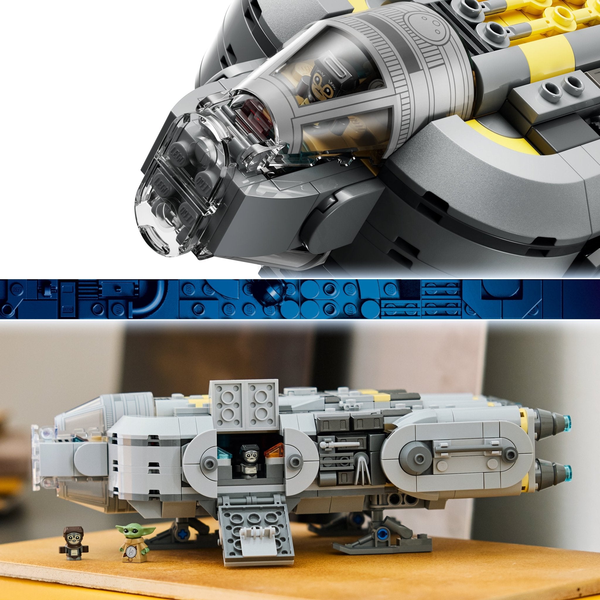 LEGO Star Wars: The Mandalorian and Grogu Anzellan Starship 75445 - Mastermind Toys___253747