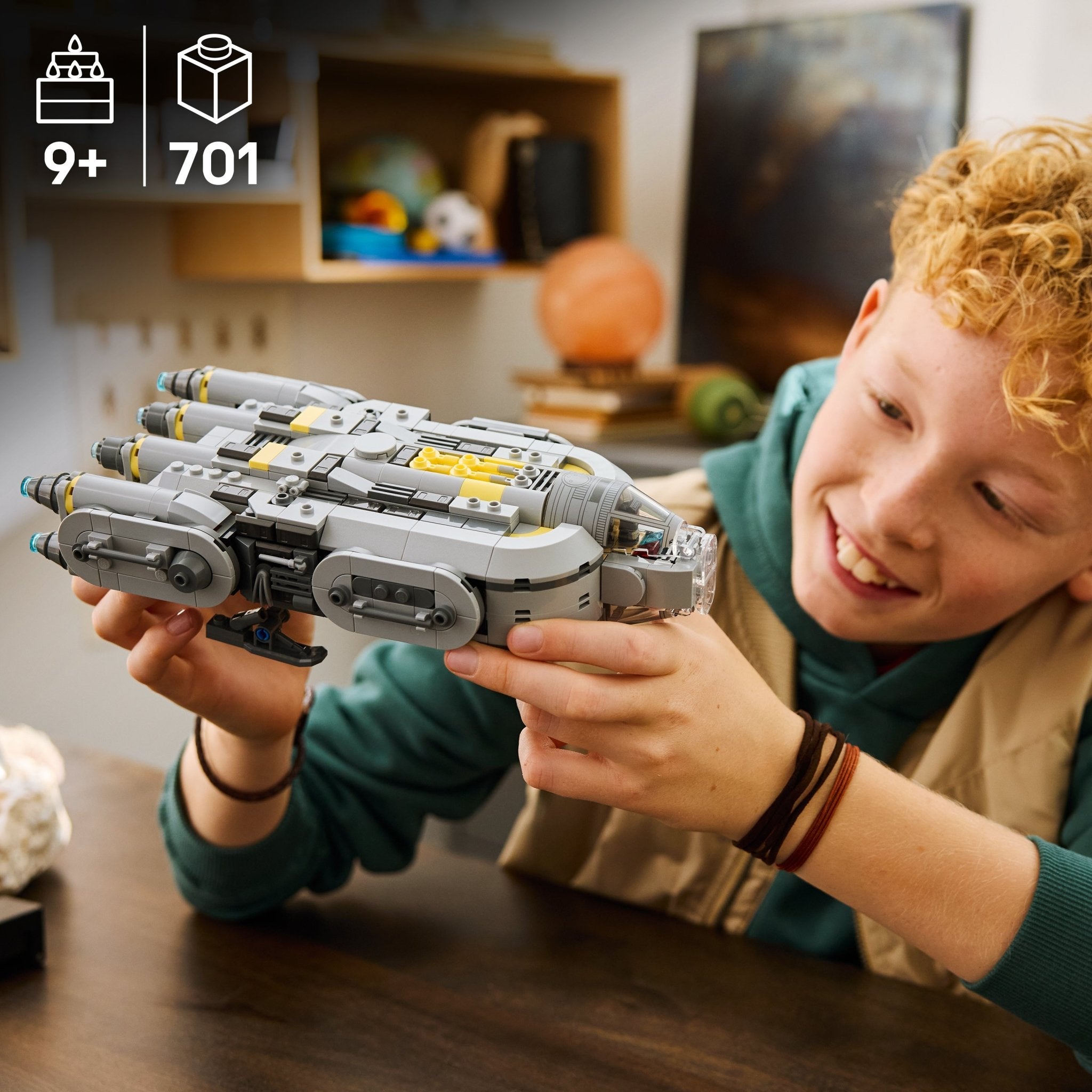 LEGO Star Wars: The Mandalorian and Grogu Anzellan Starship 75445 - Mastermind Toys___253747