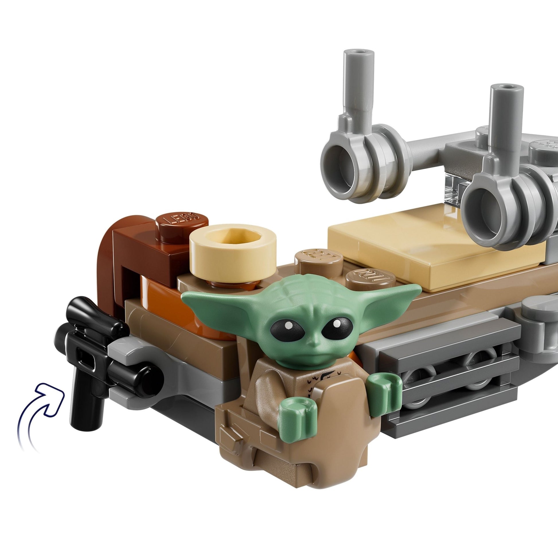 LEGO® Star Wars™ The Mandalorian & Grogu’s Speeder Bike™ 75436 - Mastermind Toys___249566