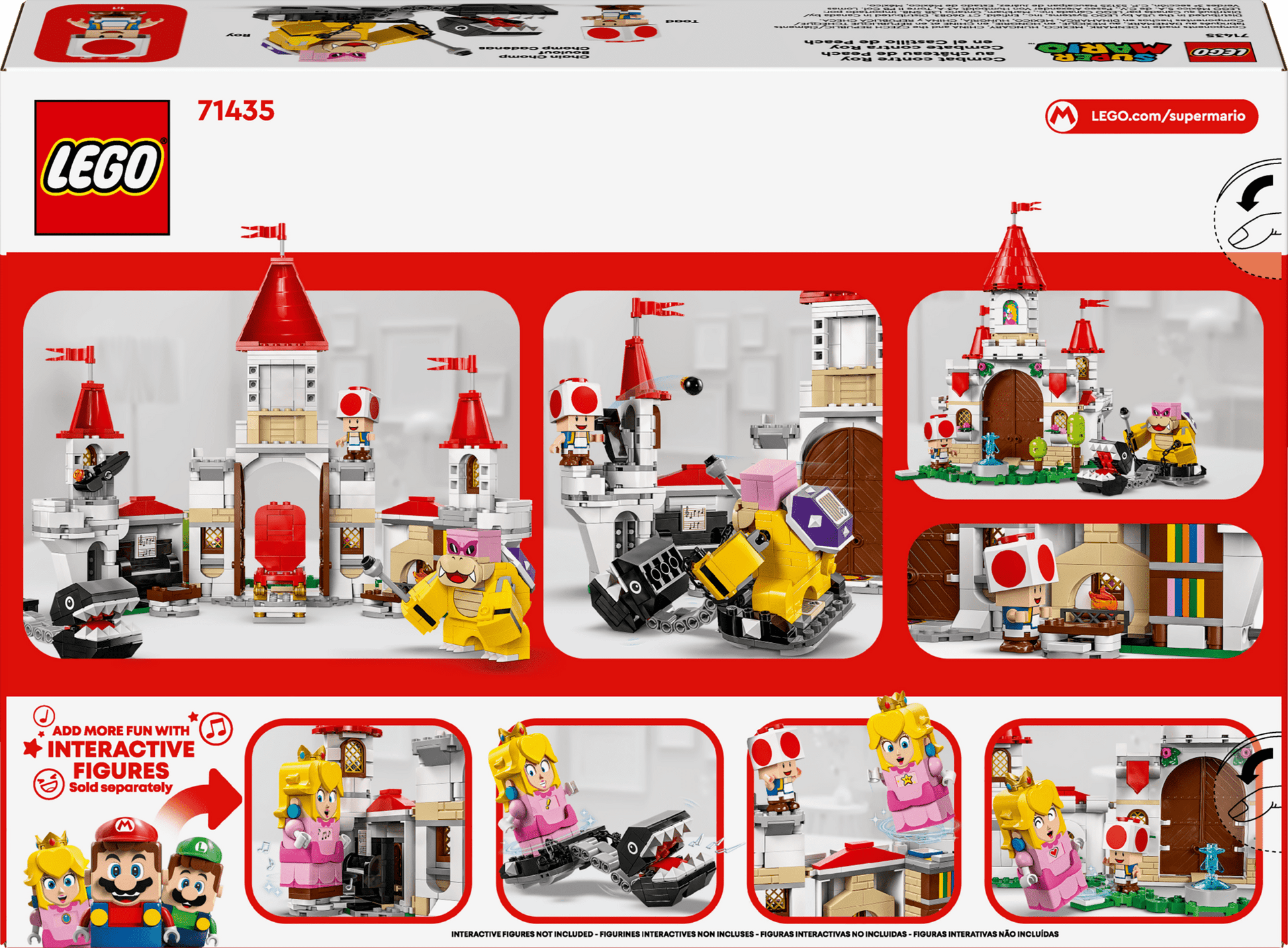 LEGO® Super Mario™ Battle with Roy at Peach's Castle 71435 - Mastermind Toys___233198