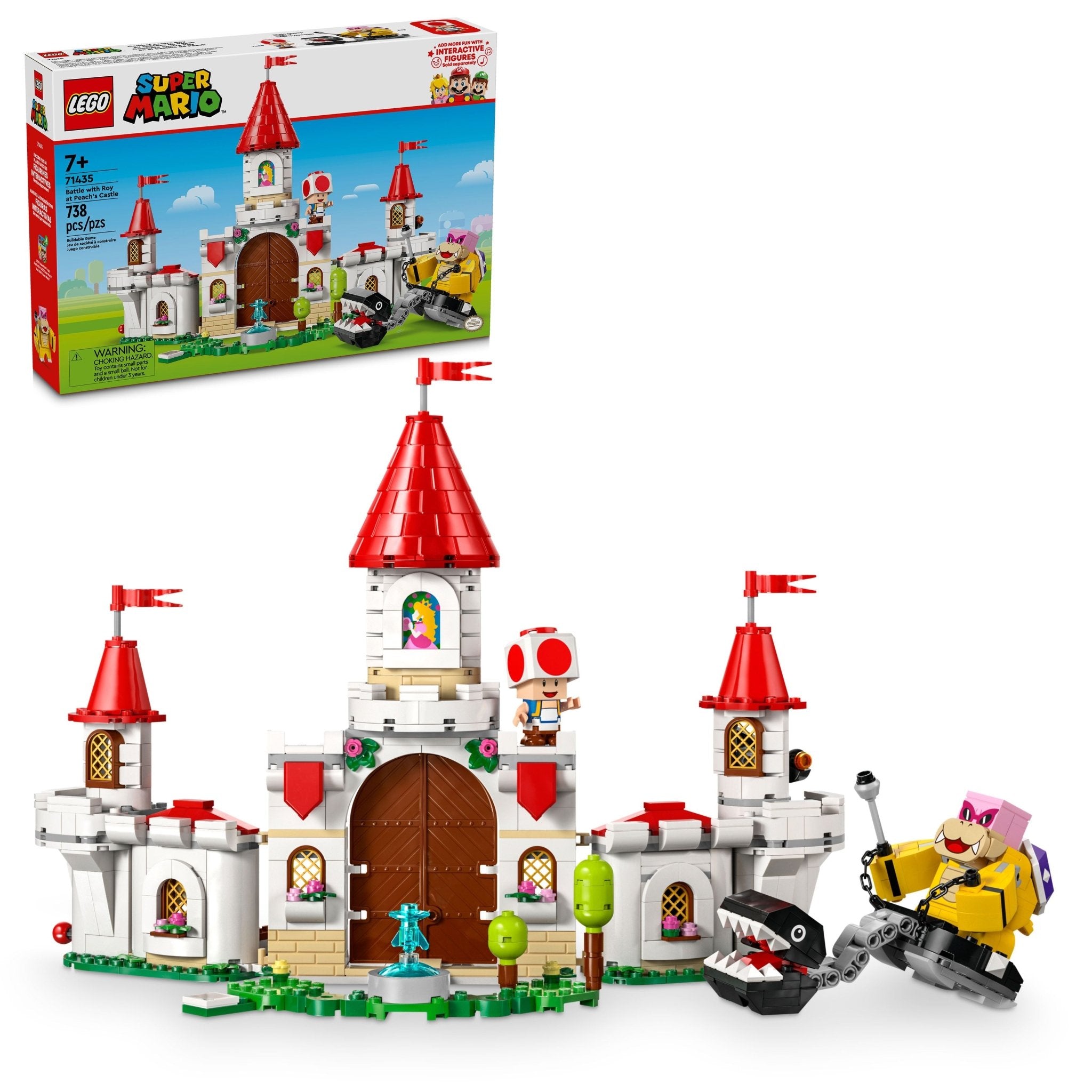 LEGO® Super Mario™ Battle with Roy at Peach's Castle 71435 - Mastermind Toys___233198