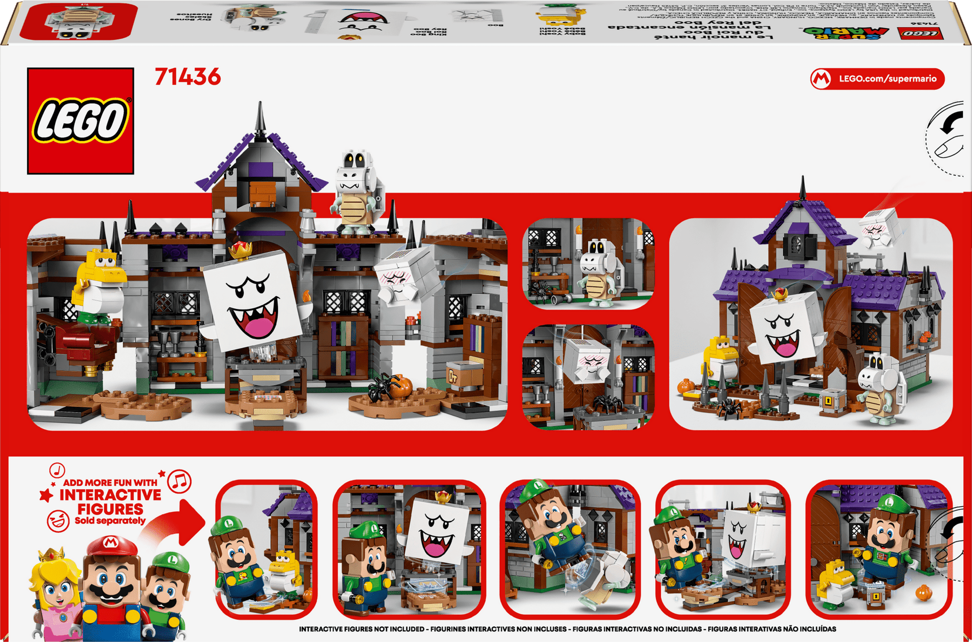 LEGO Super Mario King Boo s Haunted Mansion 71436 Mastermind Toys