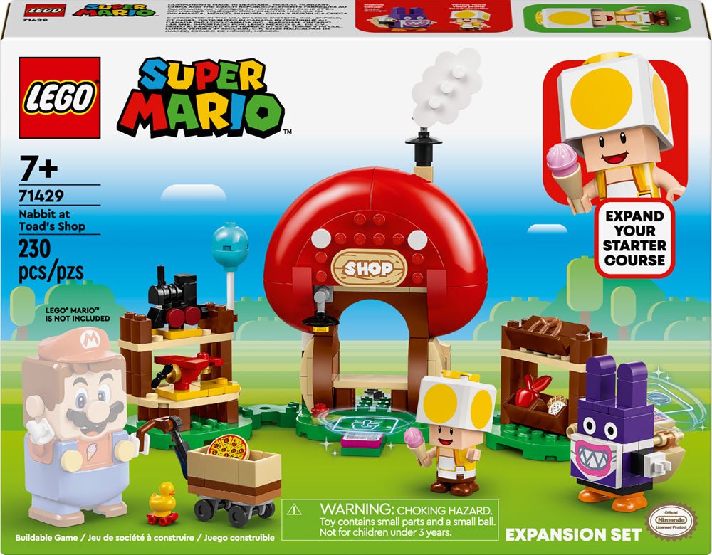 LEGO?? Super Mario??? Nabbit at Toad?€?s Shop Expansion Set 71429 - Mastermind Toys___232630