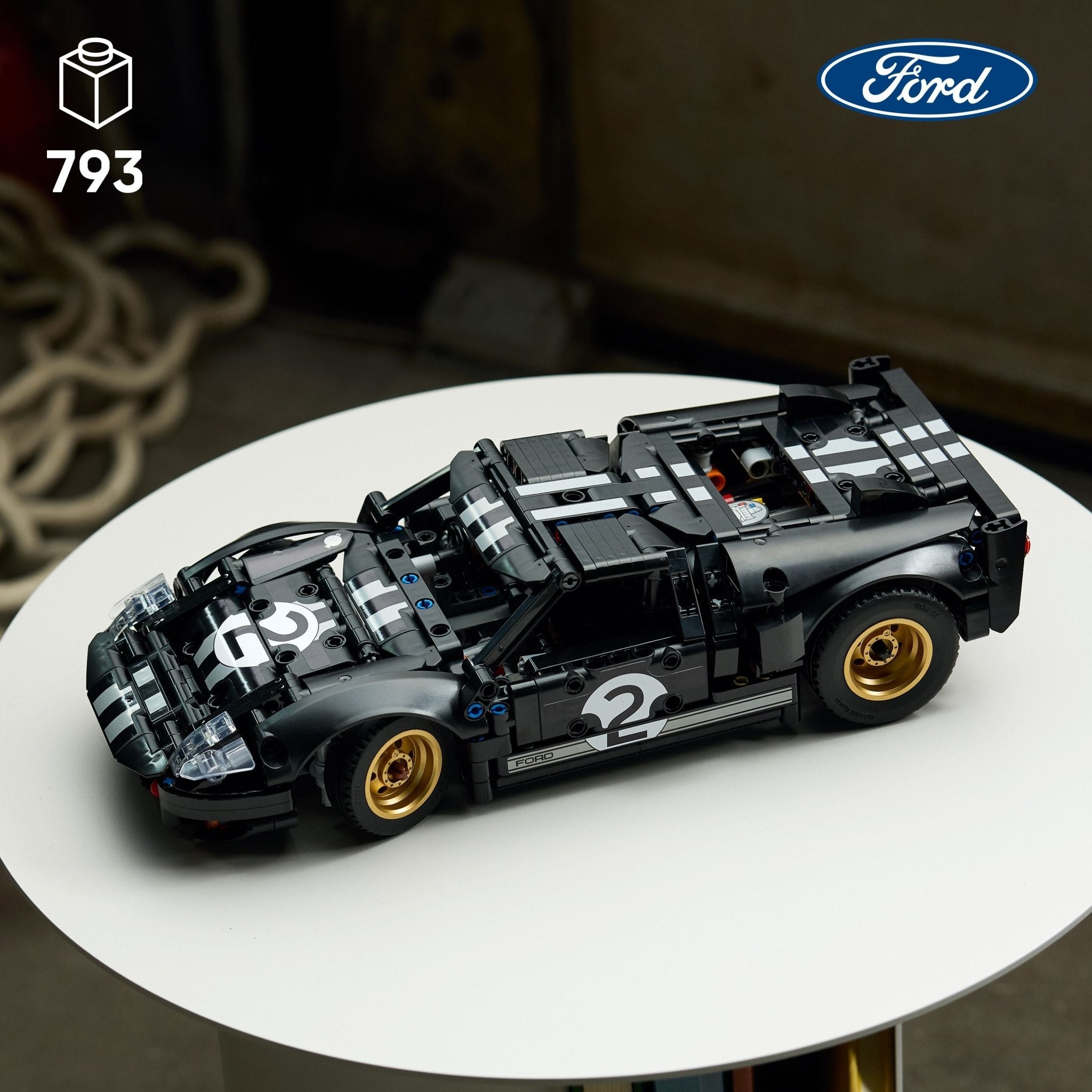LEGO® Technic™ 1966 Ford GT40 MKII Race Car 42223 - Mastermind Toys___249504