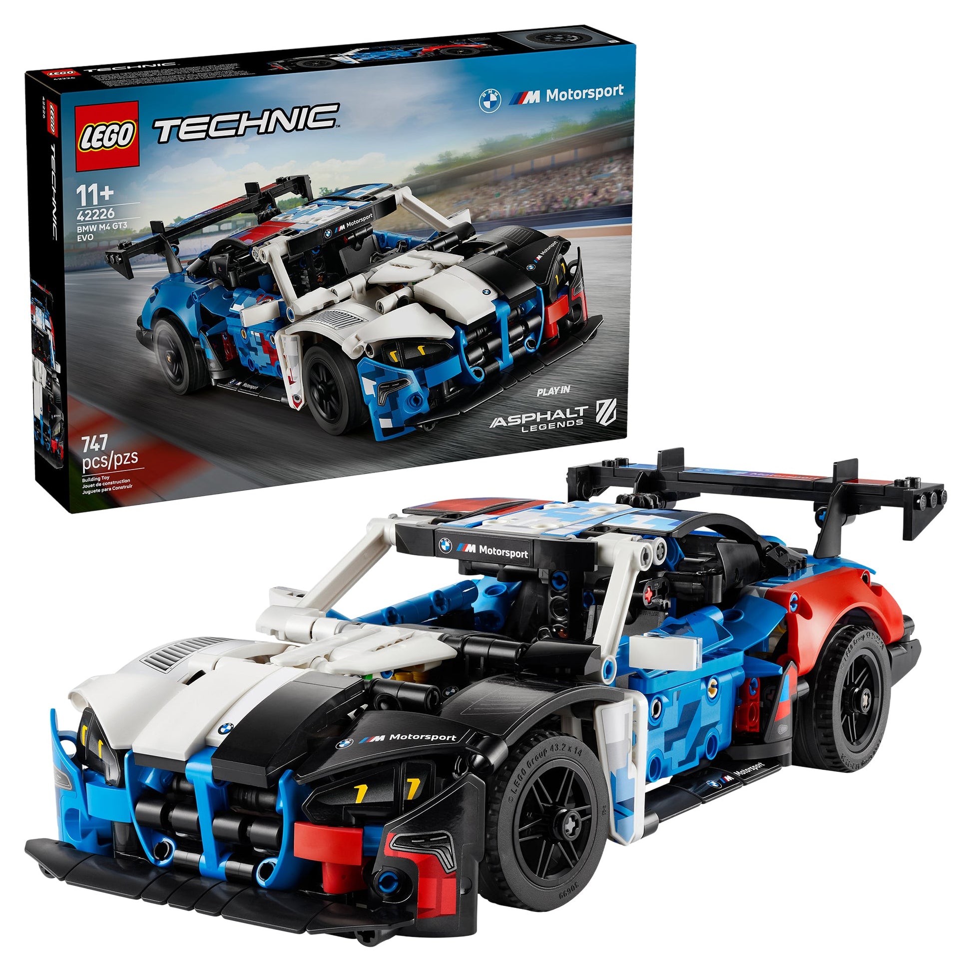 LEGO Technic BMW M4 GT3 EVO Race Car Toy 42226 - Mastermind Toys___249616