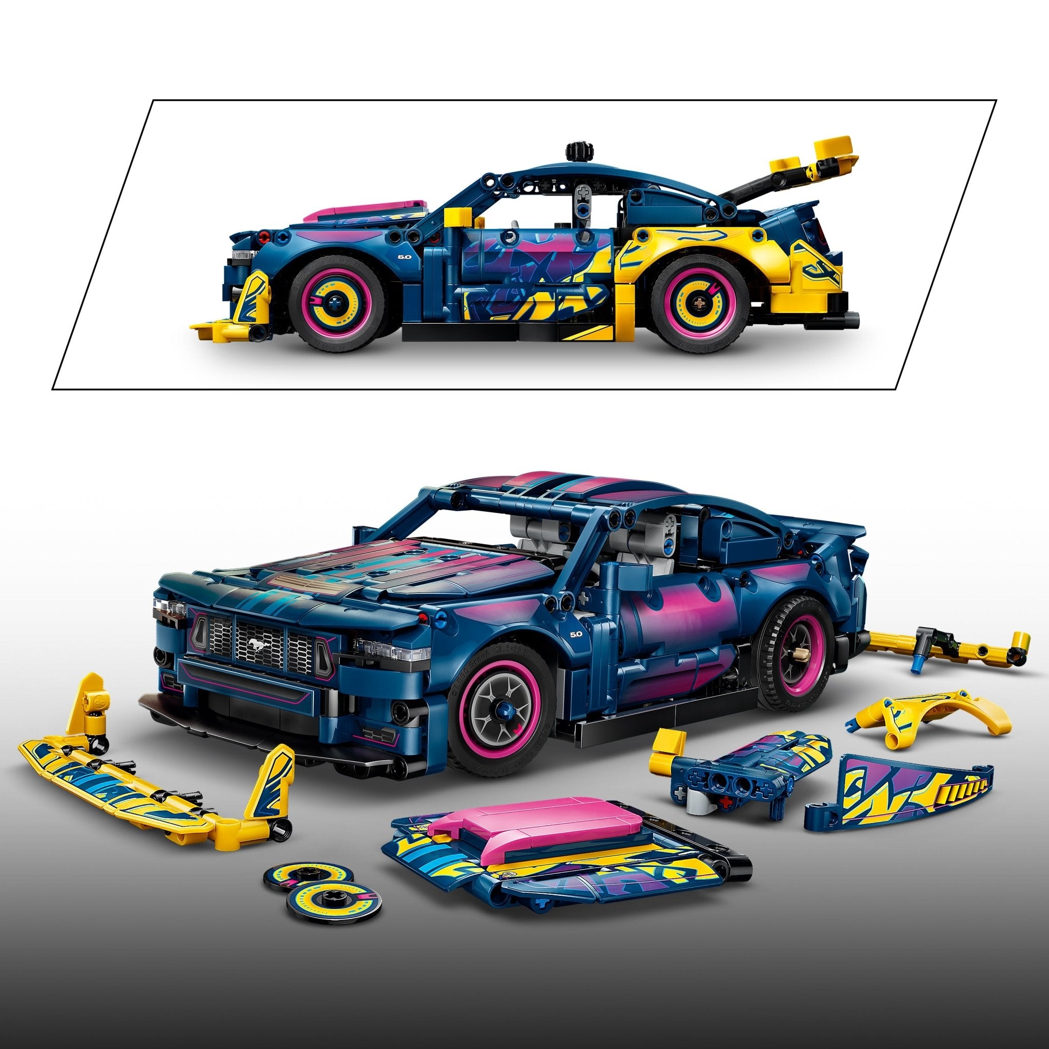 LEGO® Technic Custom Garage Ford Mustang GT Car 42236 - Mastermind Toys___253814