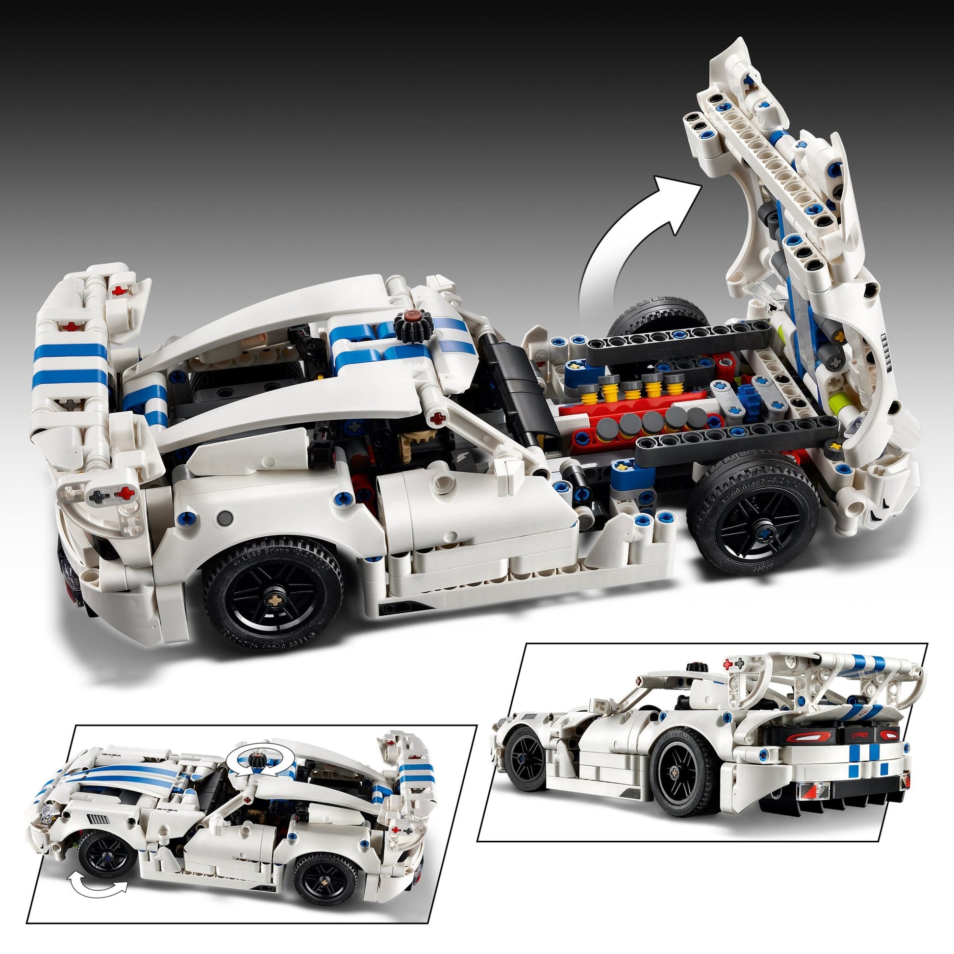 LEGO® Technic Dodge Viper GTS-R Sports Car 42234 - Mastermind Toys___253812