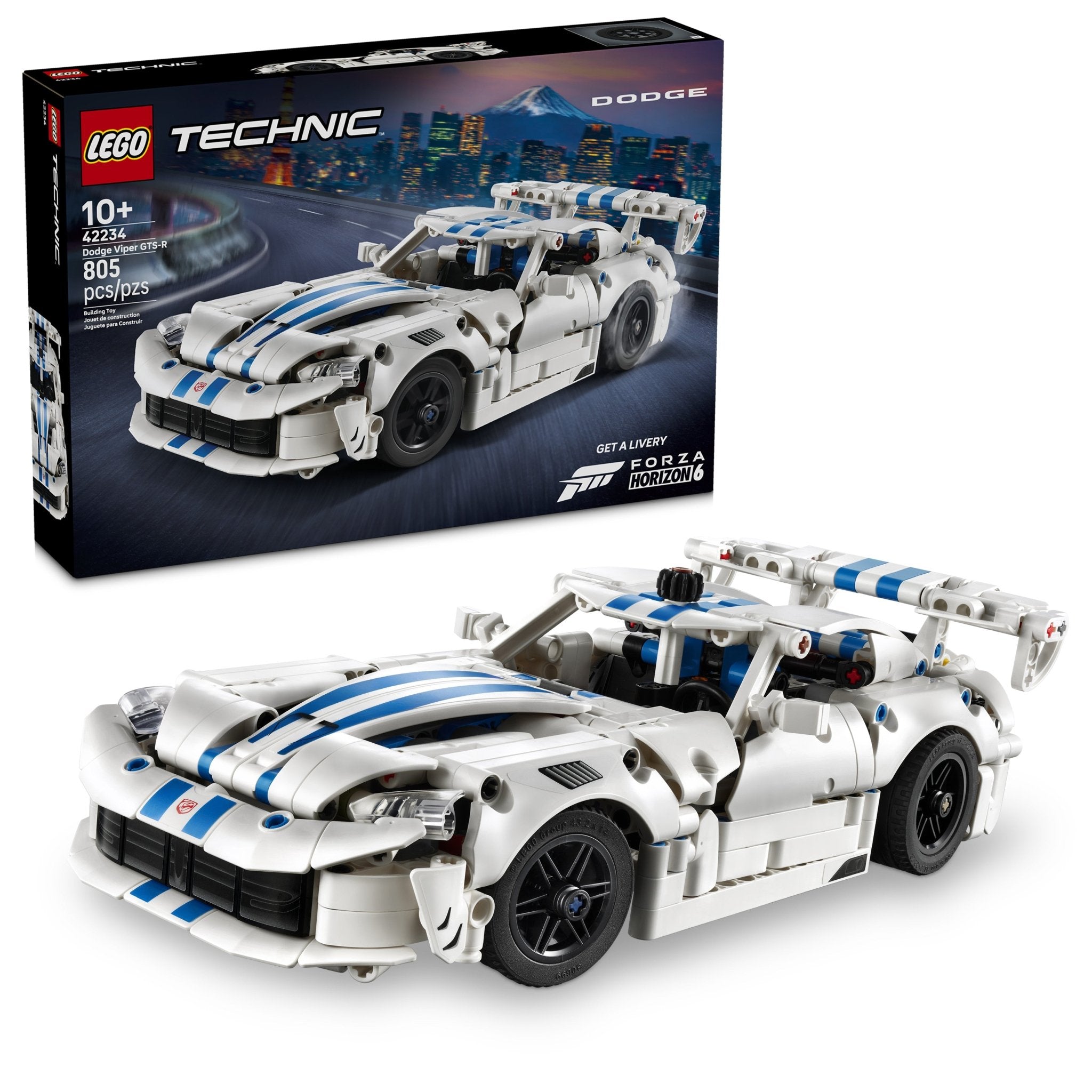 LEGO® Technic Dodge Viper GTS-R Sports Car 42234 - Mastermind Toys___253812