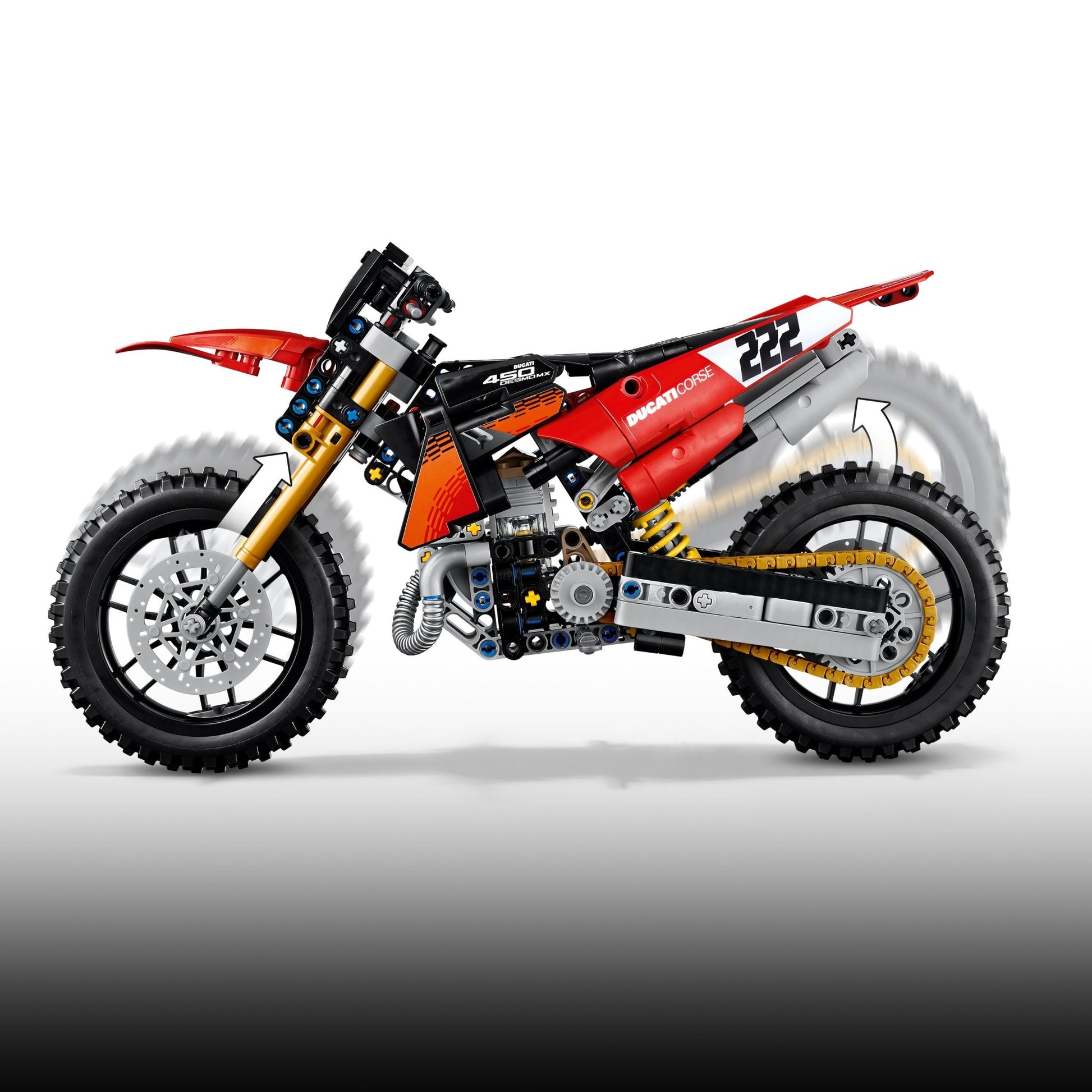 LEGO® Technic Ducati Desmo450 MX Factory Motorcycle 42238 - Mastermind Toys___253815