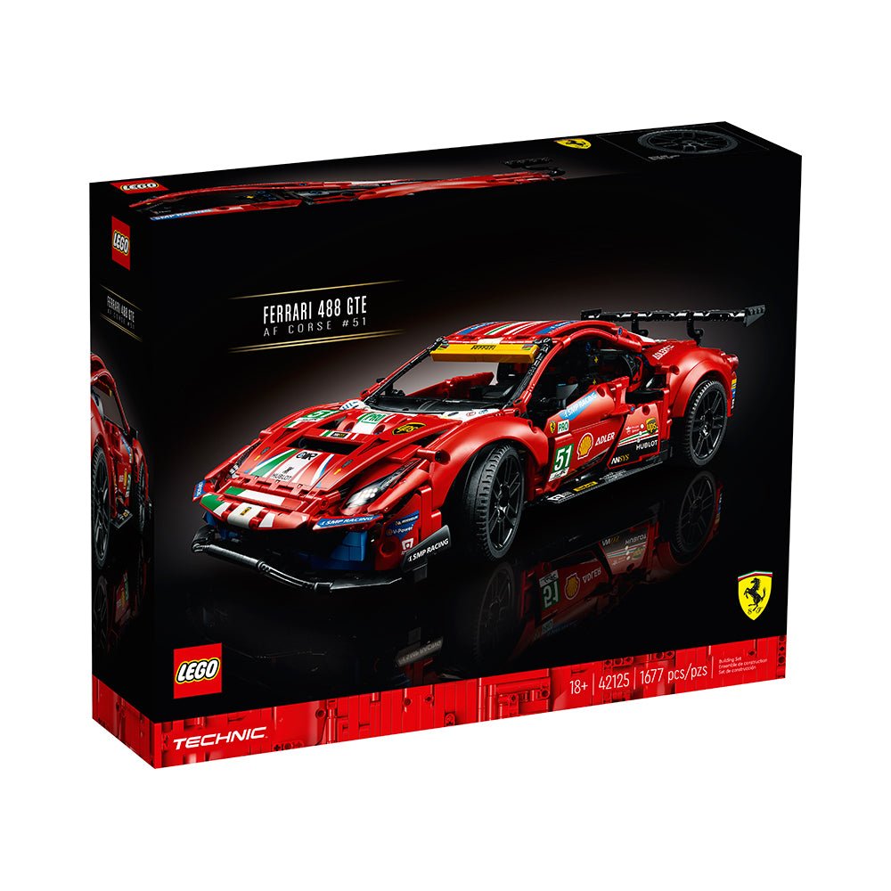 LEGO® Technic™ Ferrari 488 GTE “AF Corse 51” - Mastermind Toys___219643
