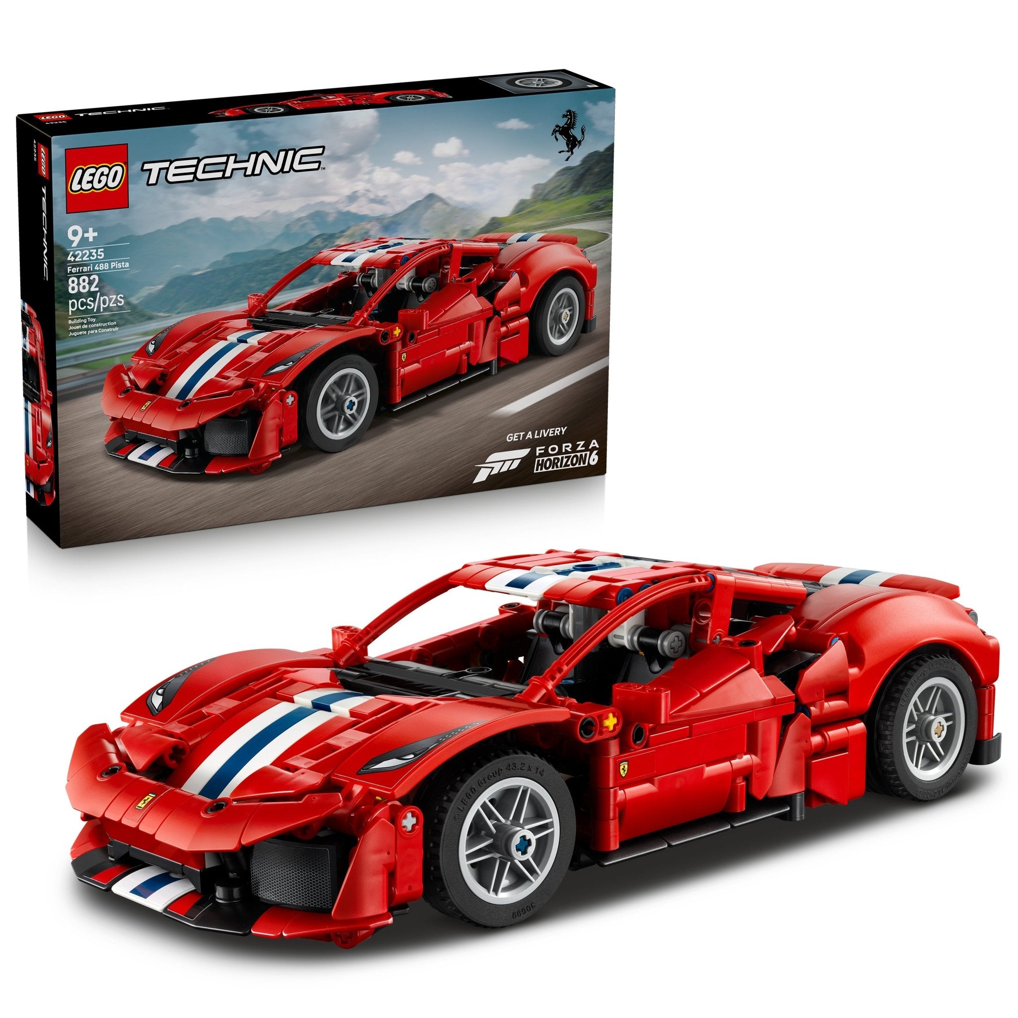 LEGO® Technic Ferrari 488 PISTA Car Toy 42235 - Mastermind Toys___253813