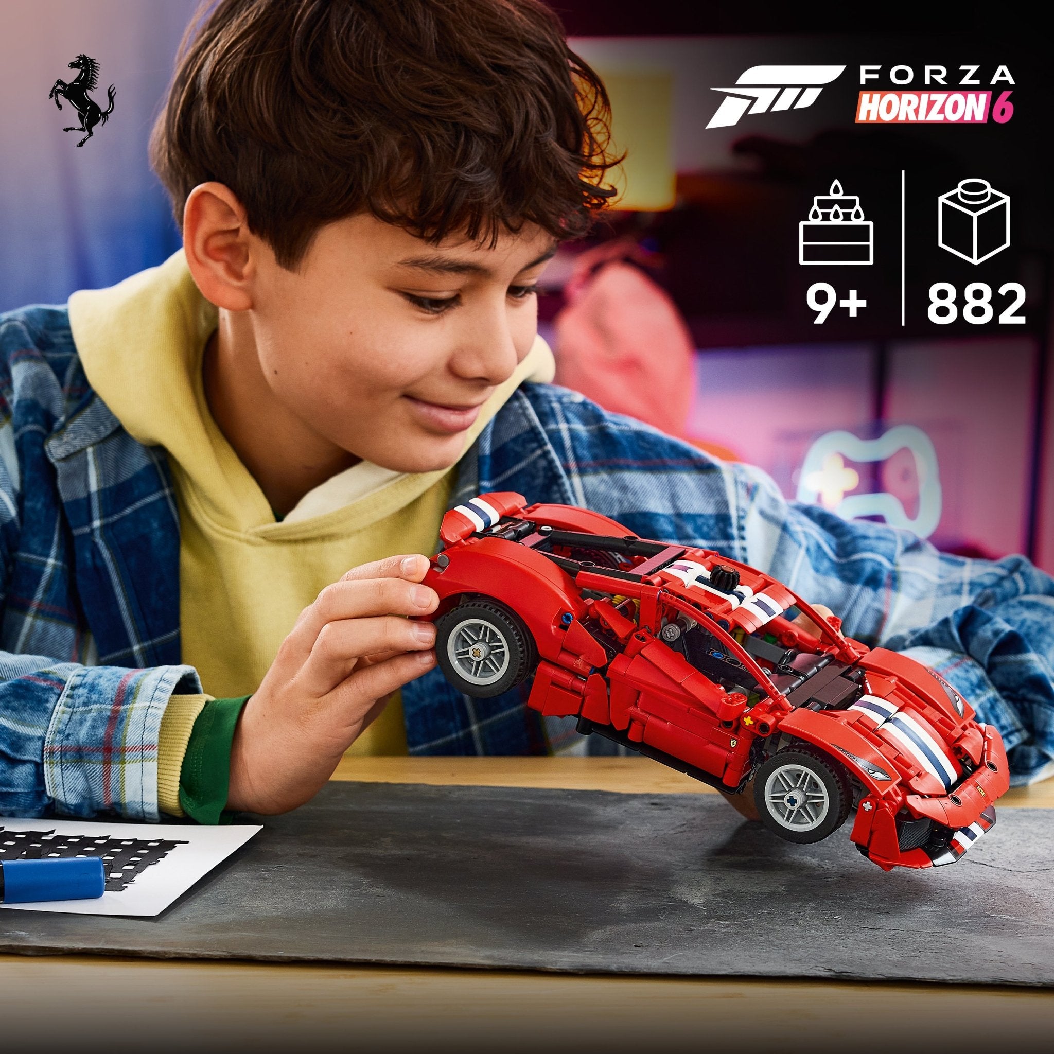LEGO® Technic Ferrari 488 PISTA Car Toy 42235 - Mastermind Toys___253813