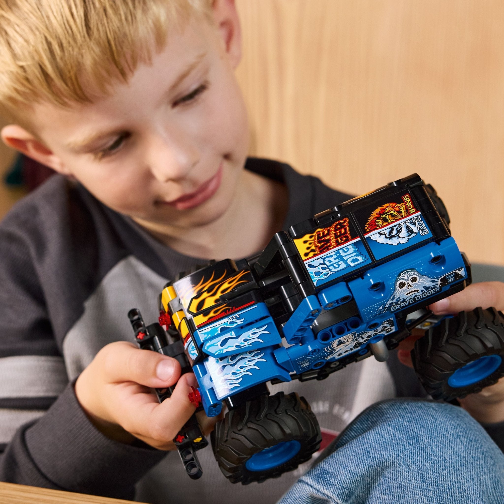 LEGO® Technic™ Monster Jam™ Grave Digger™ Fire and Ice 42219 - Mastermind Toys___249500