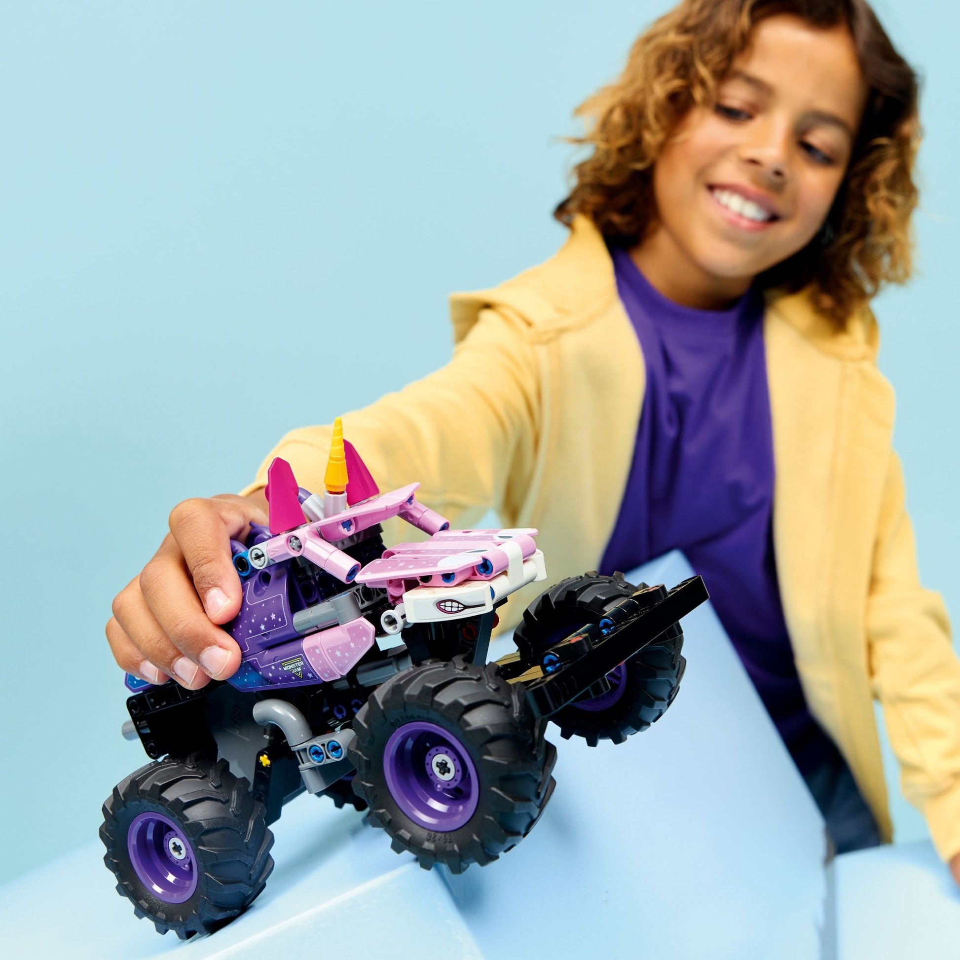 LEGO® Technic™ Monster Jam™ Sparkle Smash™ Pull - Back Toy 42220 - Mastermind Toys___249501