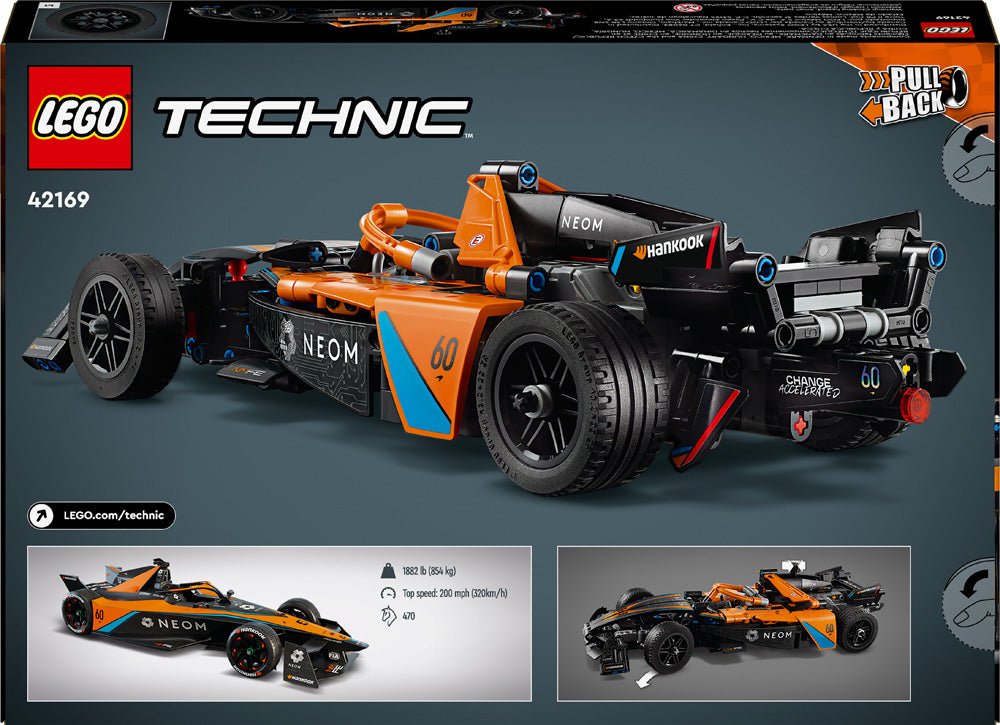 LEGO Technic NEOM McLaren Formula E Race Car 42169 - Mastermind Toys___232487