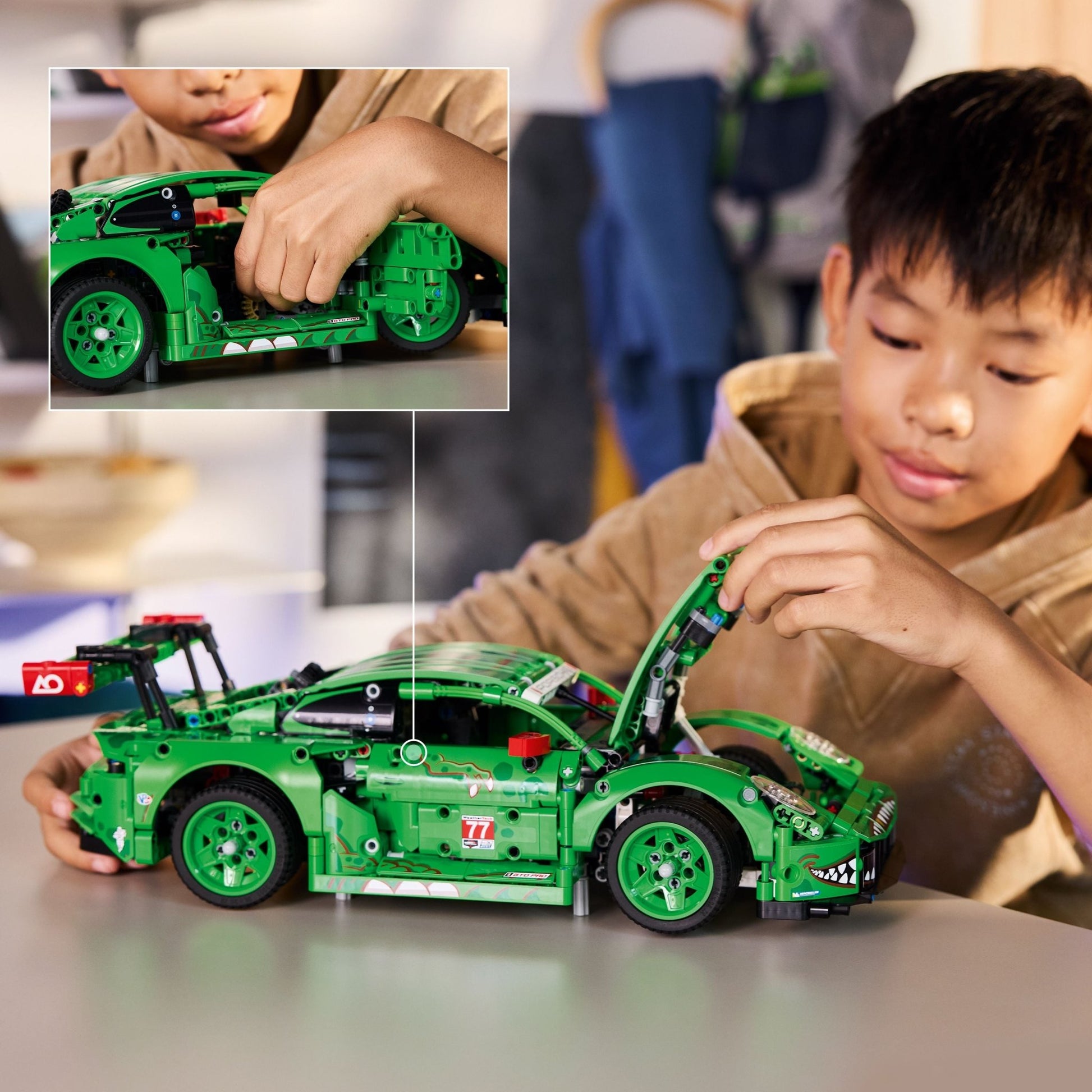LEGO® Technic™ Porsche 911 GT3 R REXY AO Racing Car 42224 - Mastermind Toys___249505