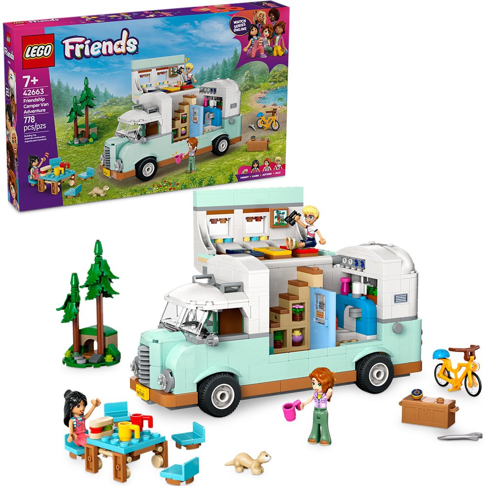 LEGO®Friends Friendship Camper Van Adventure 42663 - Mastermind Toys___244248