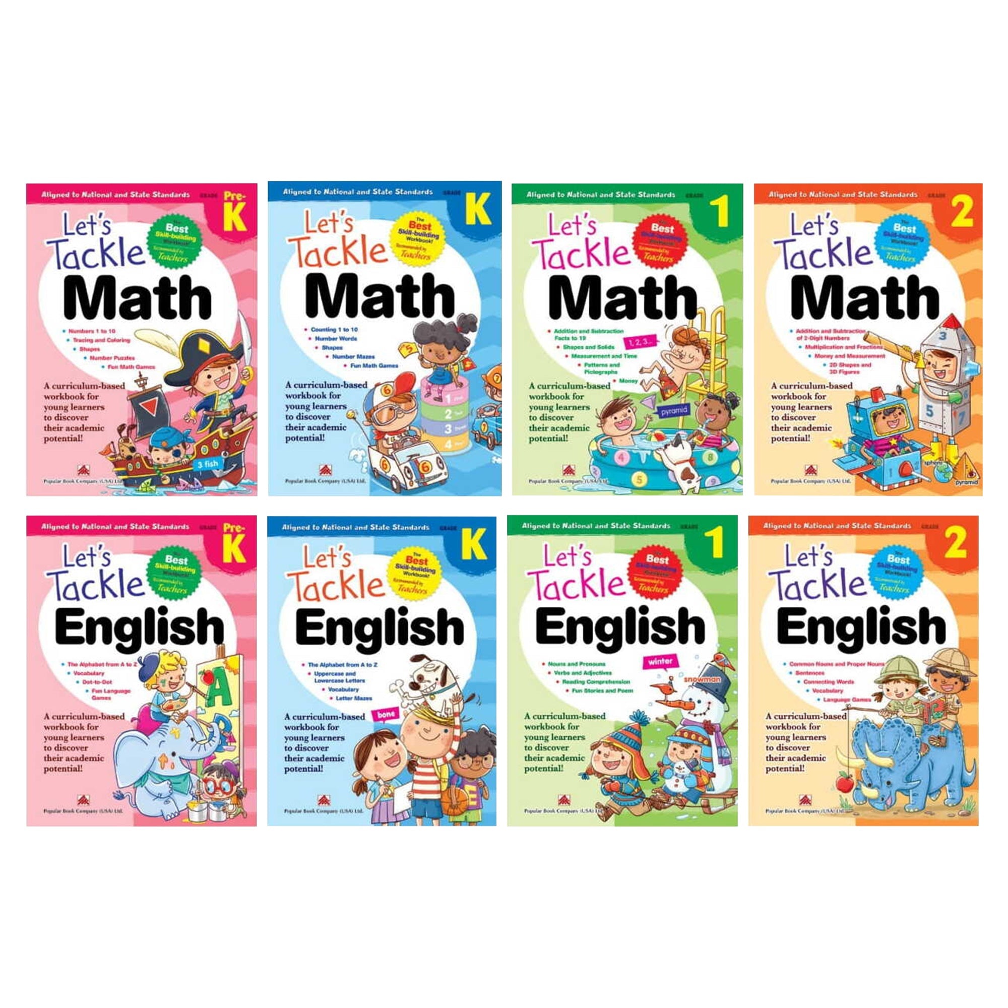 Let's Tak Math & Eng WB Gr Pre K To Gr 2 - Mastermind Toys___248771