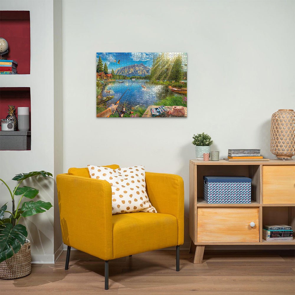 Life at the Lake 1000 pc Puzzle - Mastermind Toys___234492