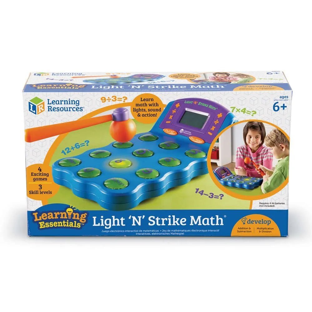 Light 'N' Strike Math® Arcade - Style Math - Mastermind Toys___255207