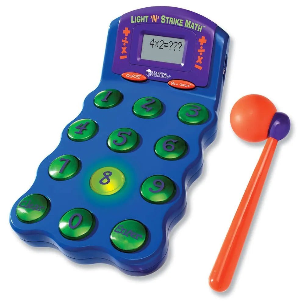 Light 'N' Strike Math® Arcade - Style Math - Mastermind Toys___255207