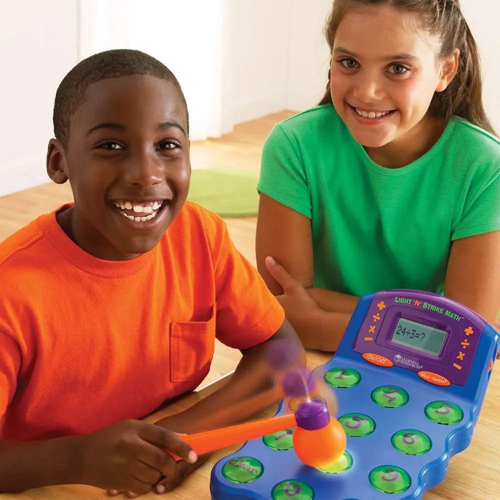 Light 'N' Strike Math® Arcade - Style Math - Mastermind Toys___255207