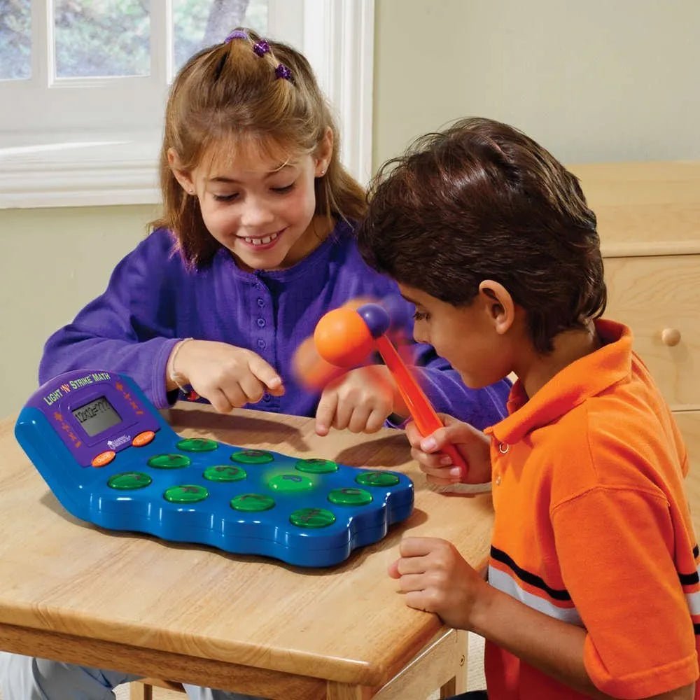 Light 'N' Strike Math® Arcade - Style Math - Mastermind Toys___255207
