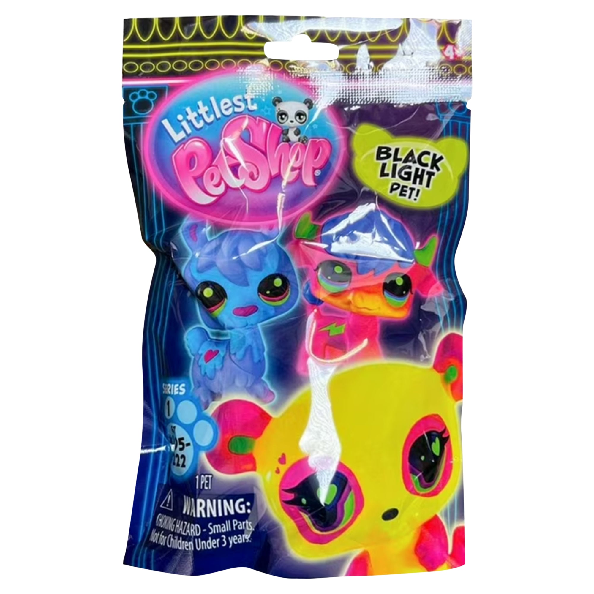 Littlest Pet Shop Blacklight Fig Blind Bag in CDU - Mastermind Toys___248218