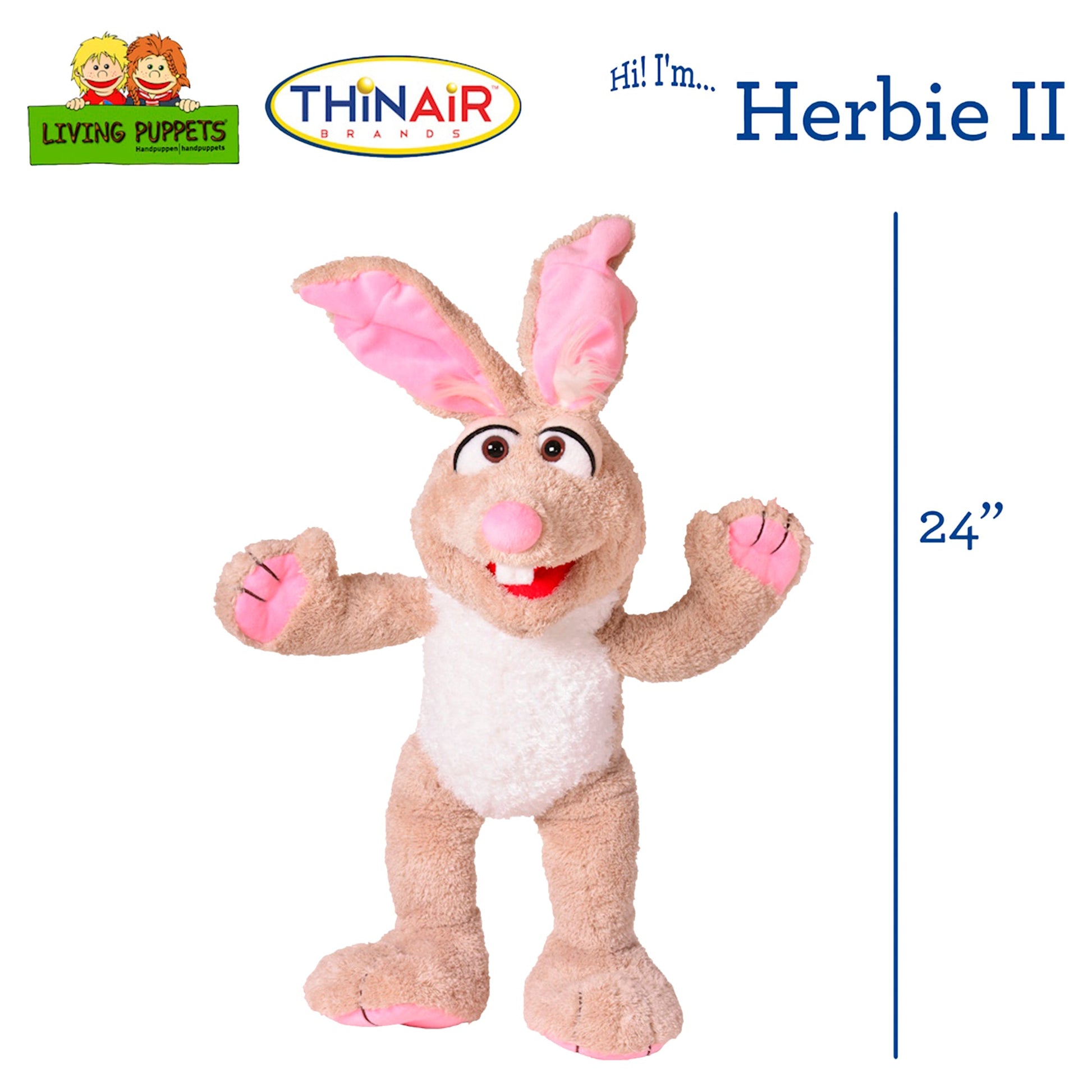 Living Puppets - Herbie II, 24" - Mastermind Toys___248693