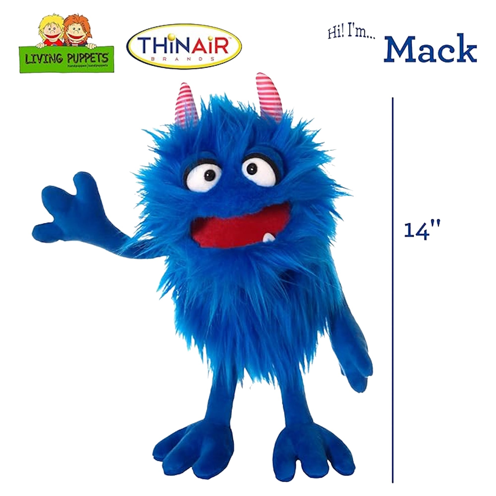 Living Puppets - Mack 14" - Mastermind Toys___248689