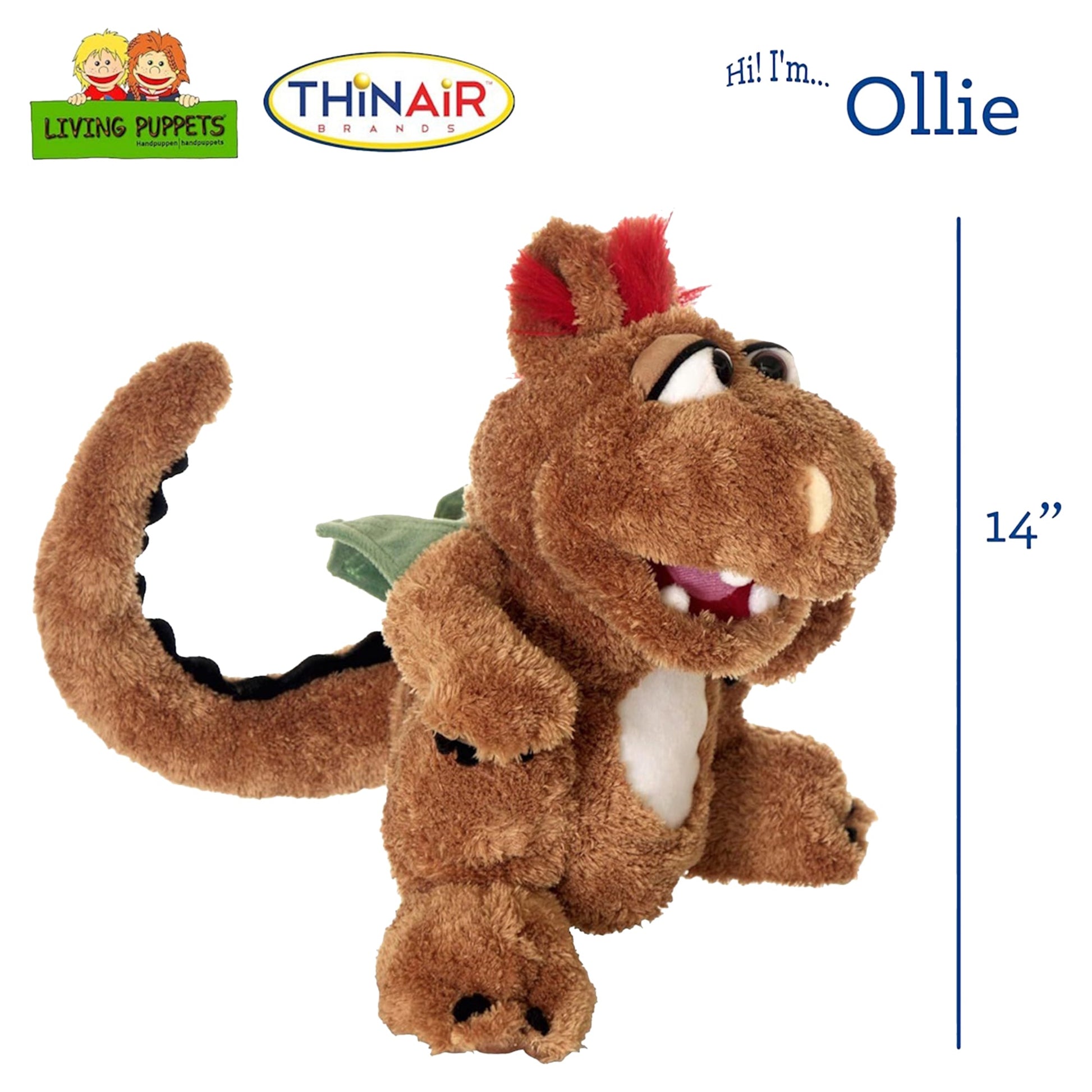 Living Puppets - Ollie 14" - Mastermind Toys___248692