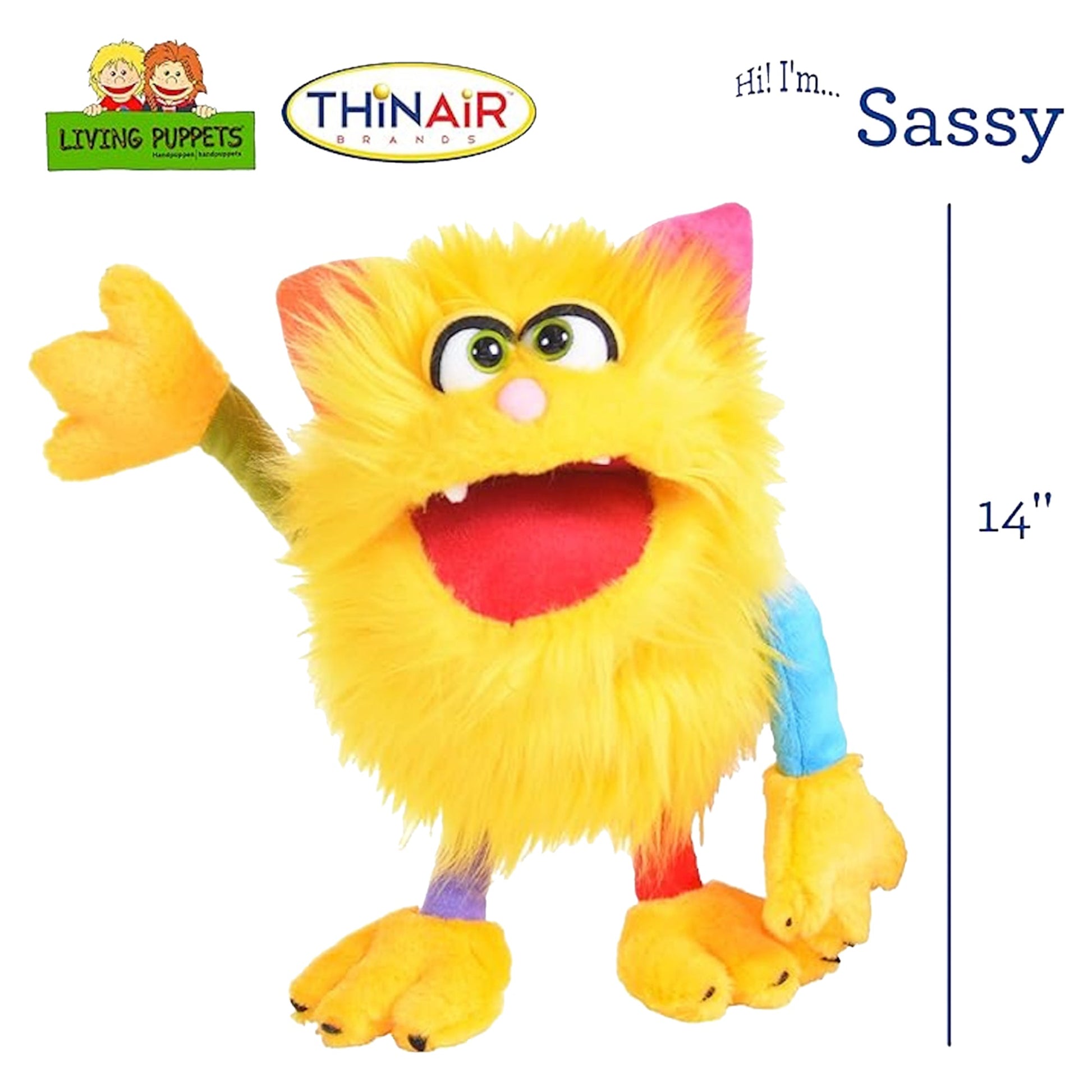 Living Puppets - Sassy 14" - Mastermind Toys___248690