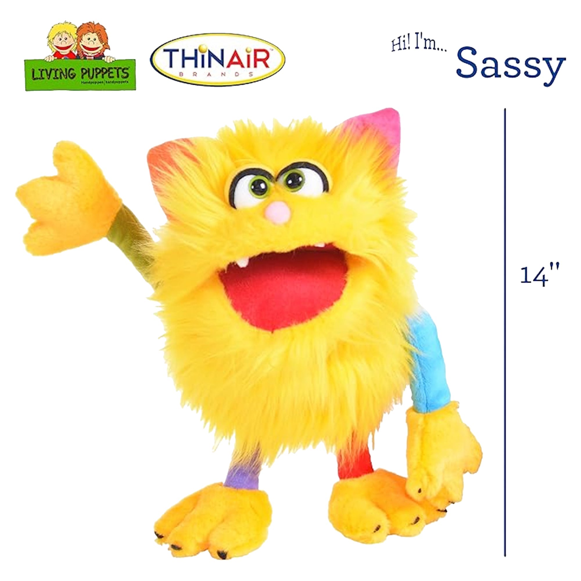 Living Puppets - Sassy 14" - Mastermind Toys___248690