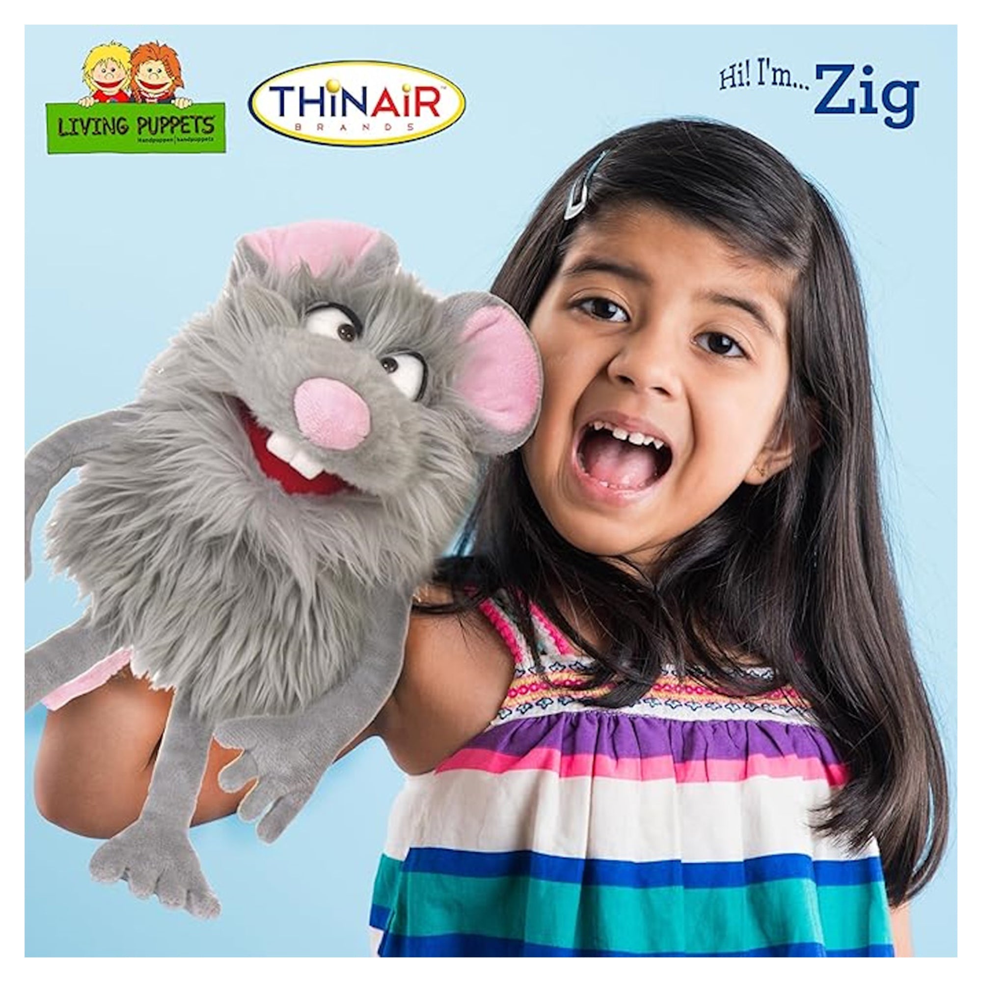 Living Puppets - Zig 14" - Mastermind Toys___248698