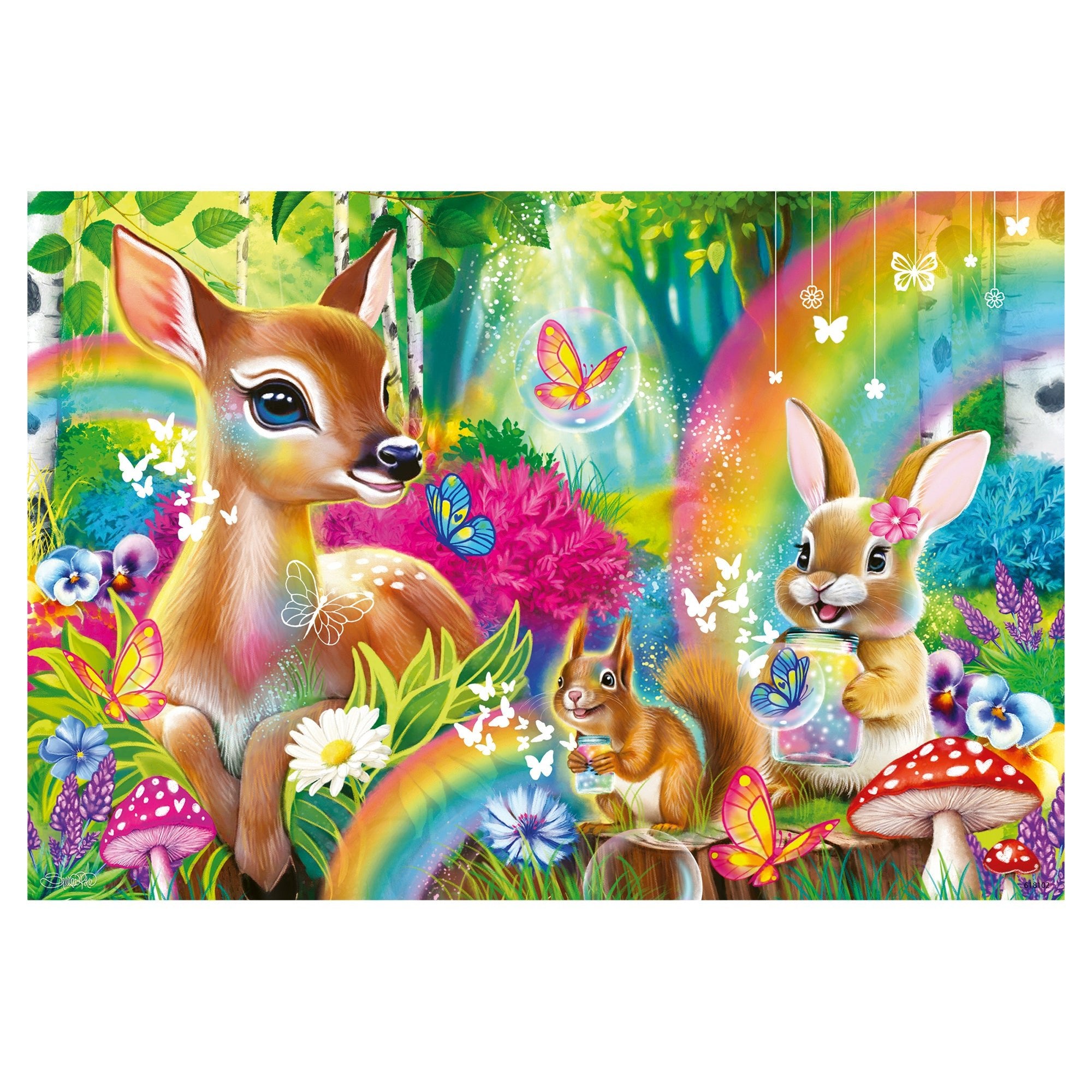 Lovable Woodland Friends 2x24 Pc Puzzle - Mastermind Toys___248379