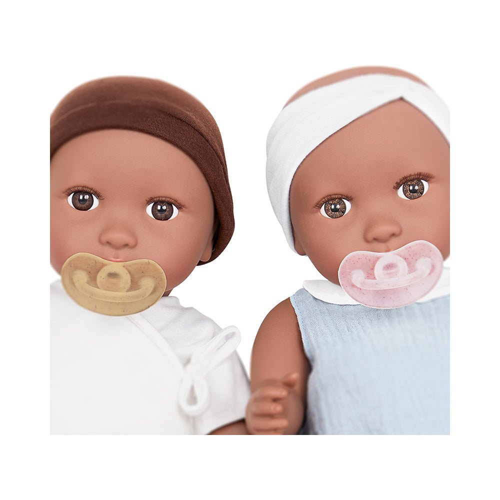LullaBaby 14" Baby Doll Twins with Accessories Style 2 - Mastermind Toys___221580