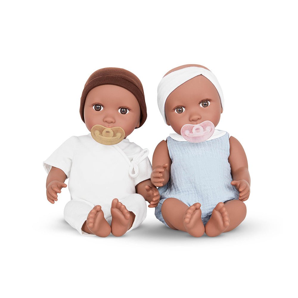 LullaBaby 14" Baby Doll Twins with Accessories Style 2 - Mastermind Toys___221580