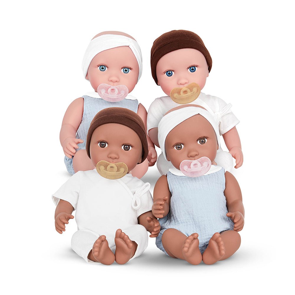 LullaBaby 14" Baby Doll Twins with Accessories Style 2 - Mastermind Toys___221580