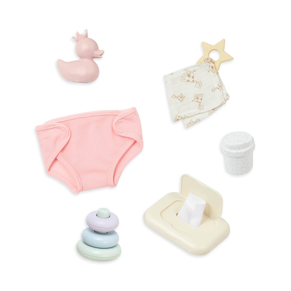 LullaBaby Newborn Essentials Accessory Set for 14” Baby Doll - Mastermind Toys___221584
